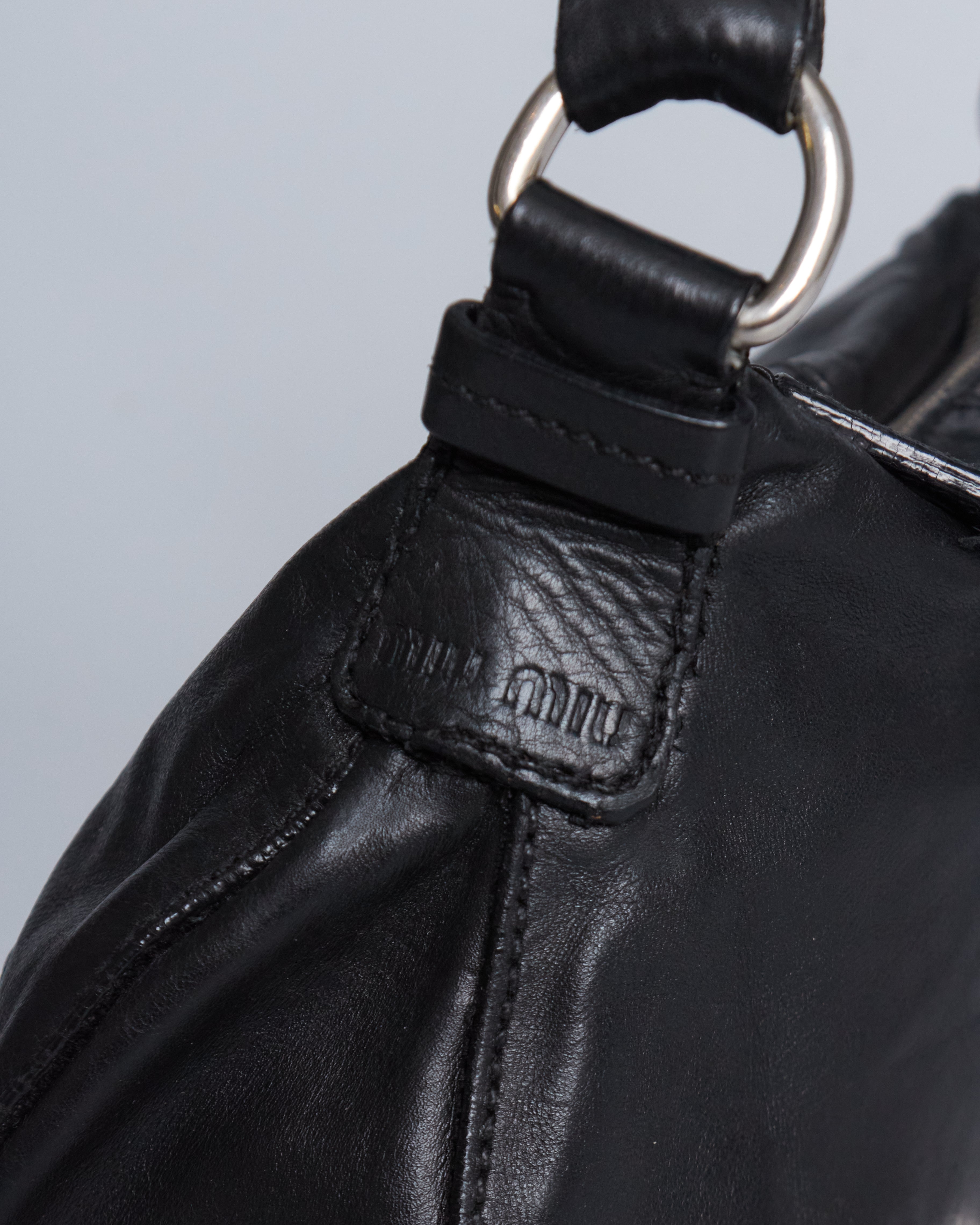 Miu Miu Vitello leather handbag