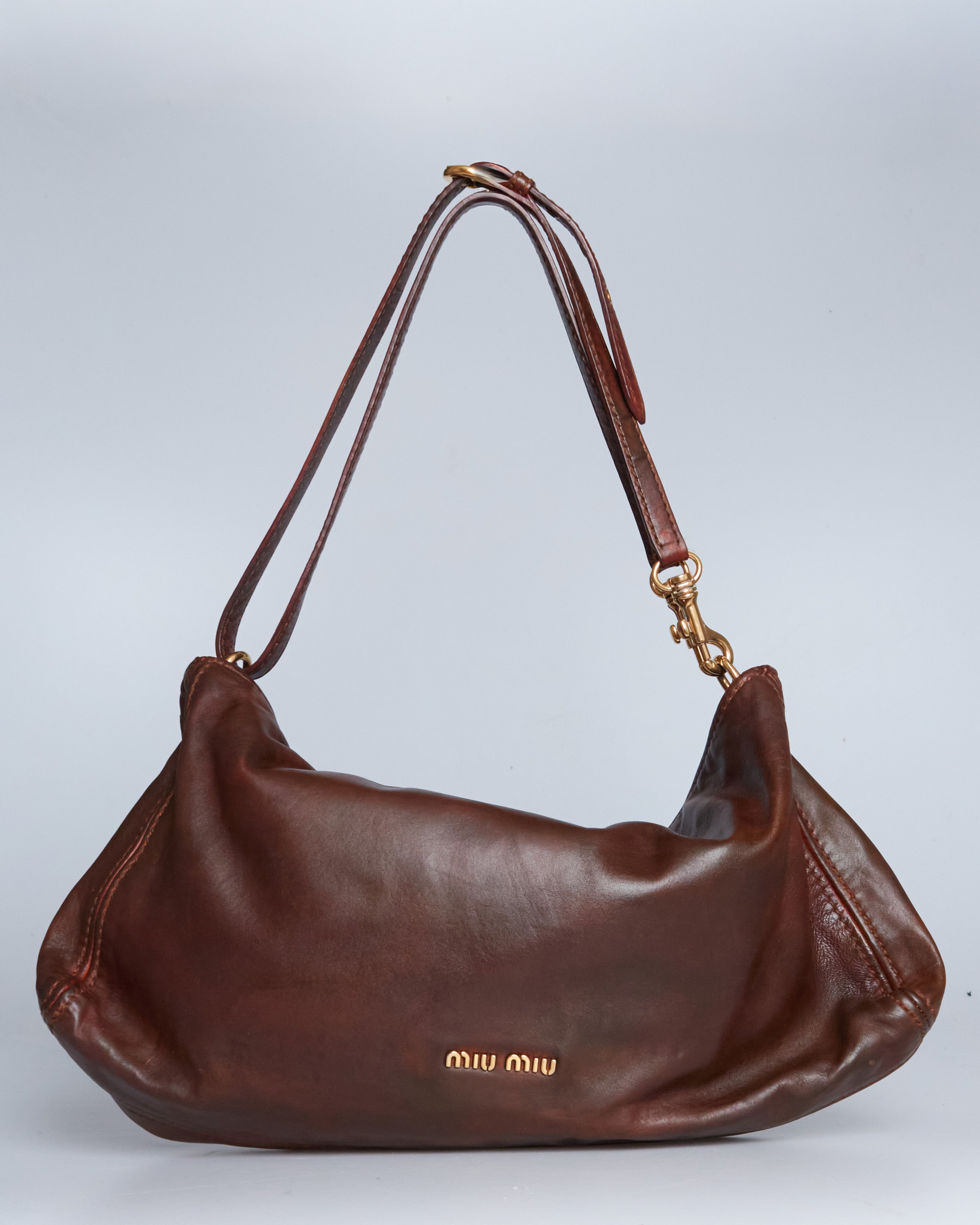Miu Miu Leather Shoulder Bag