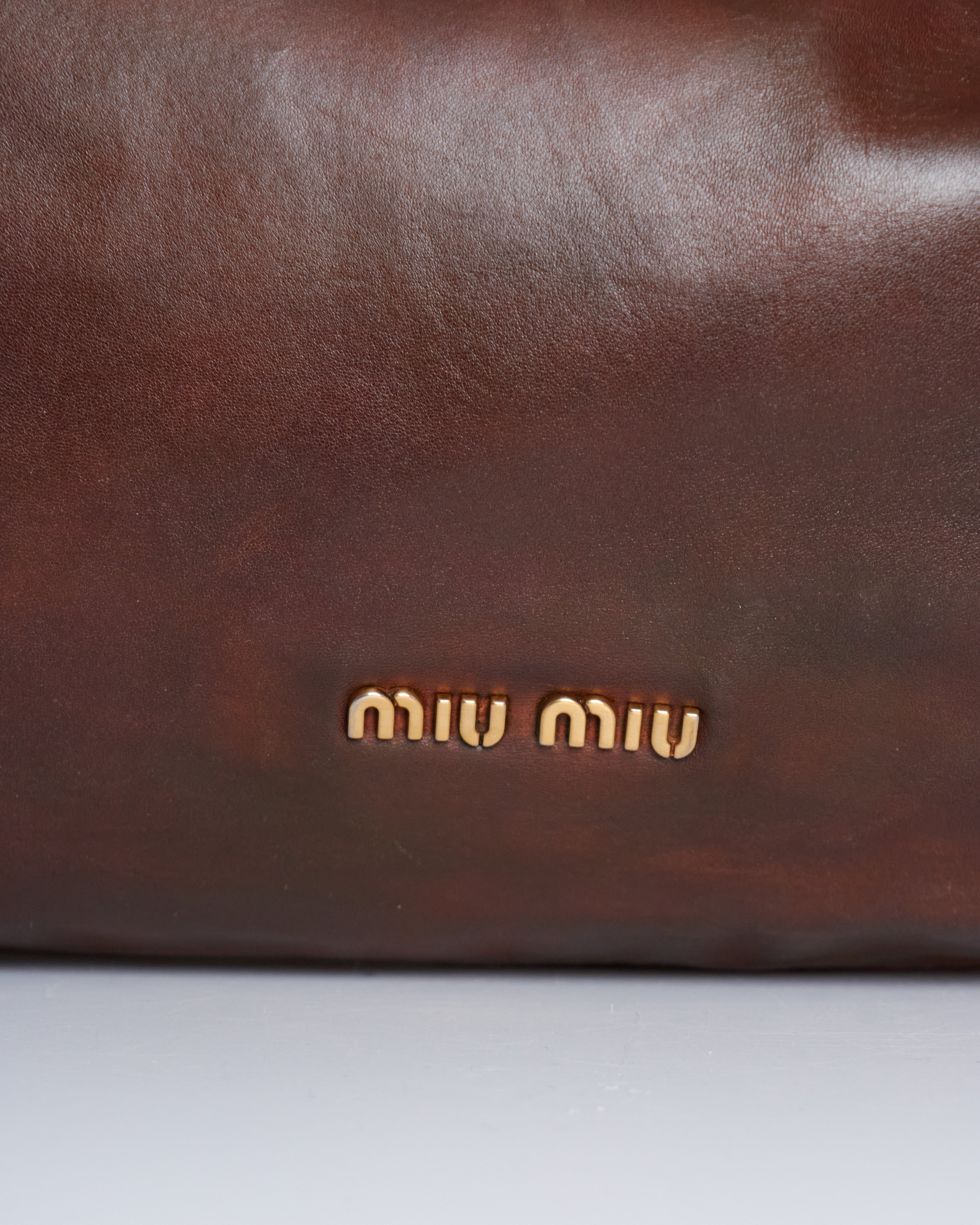 Miu Miu Leather Shoulder Bag
