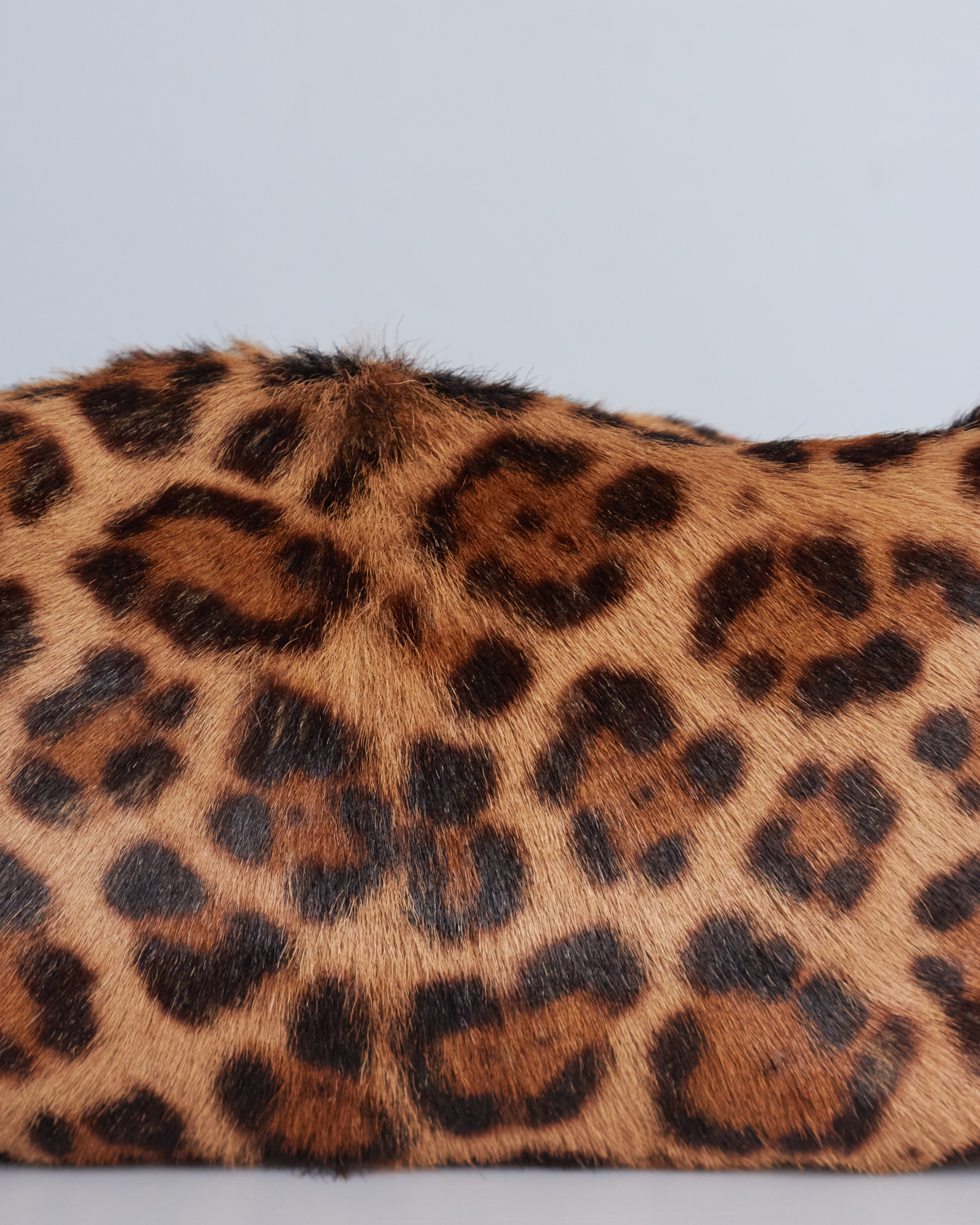 Saint Laurent Leopard Shoulder Bag