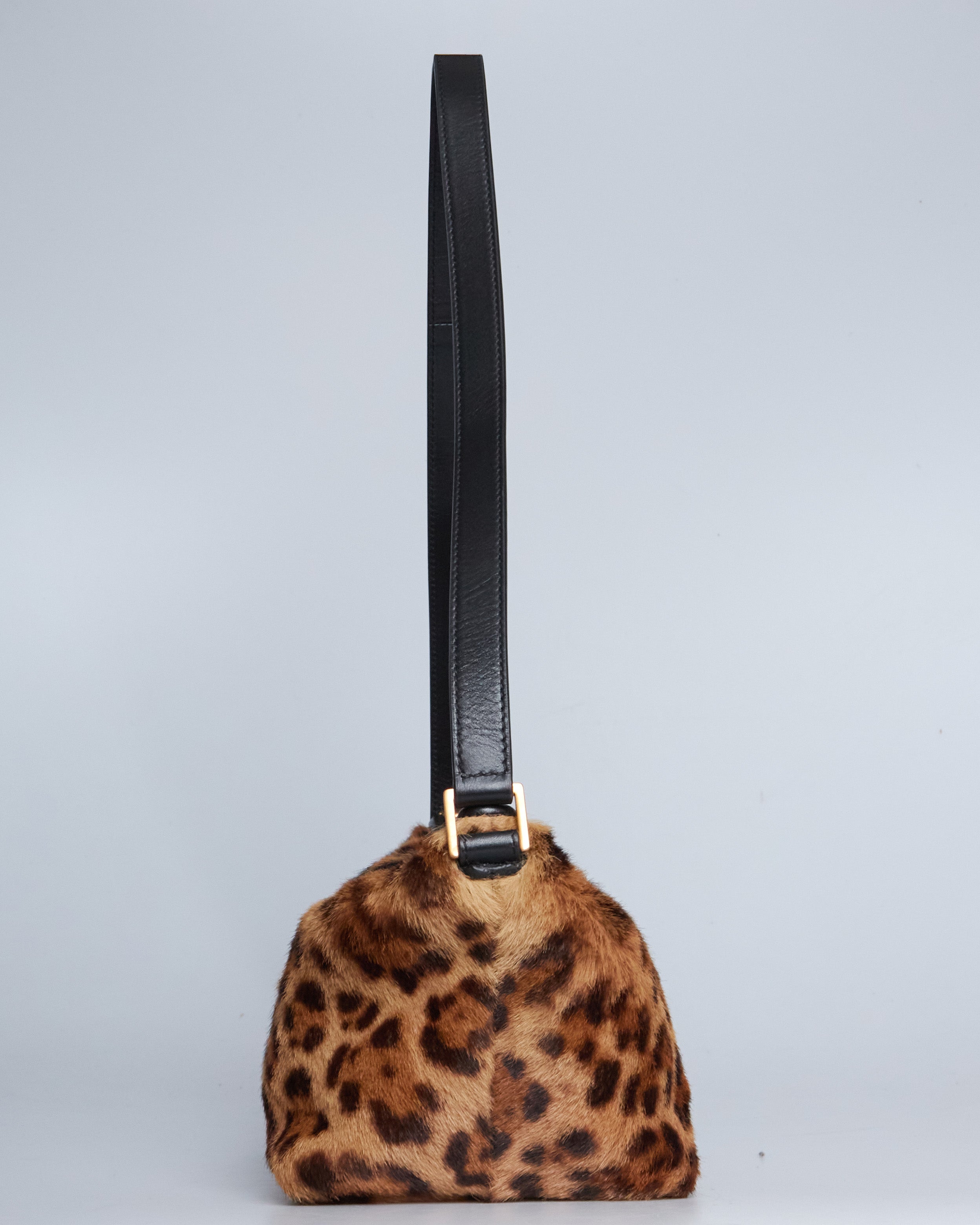 Saint Laurent Leopard Shoulder Bag