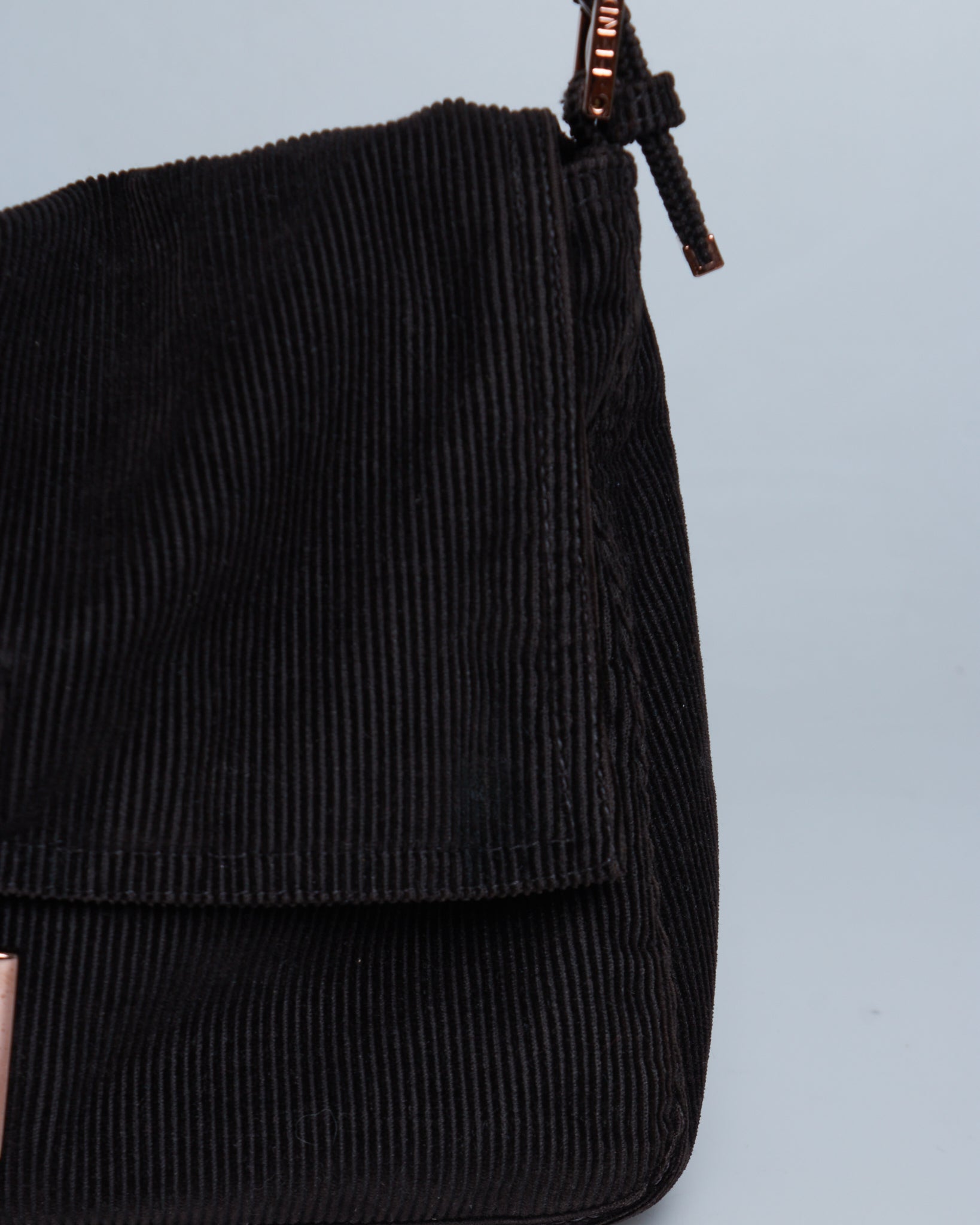 Fendi Corduroy Baguette Bag