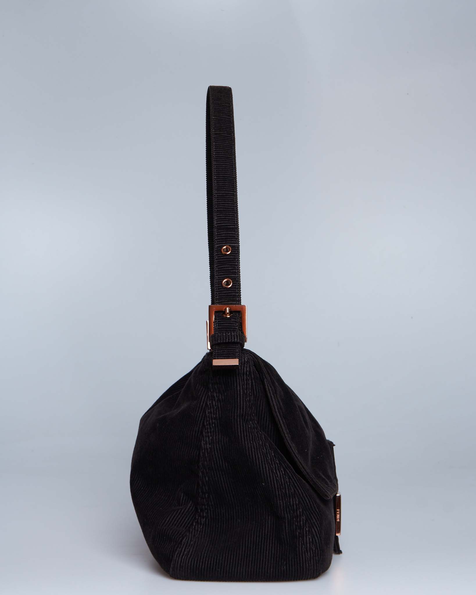 Fendi Corduroy Baguette Bag