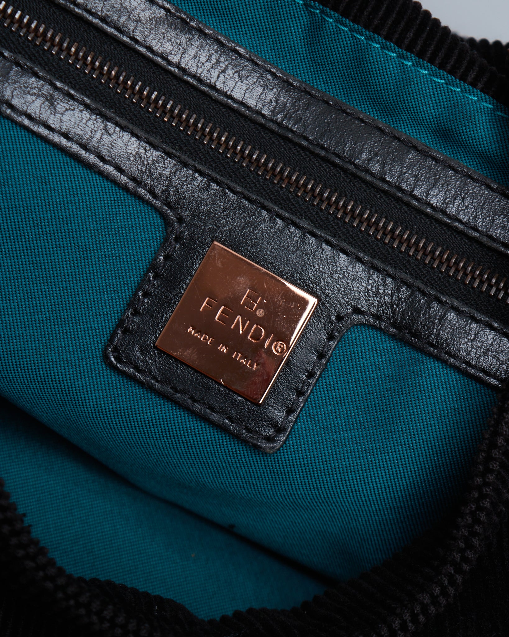 Fendi Corduroy Baguette Bag