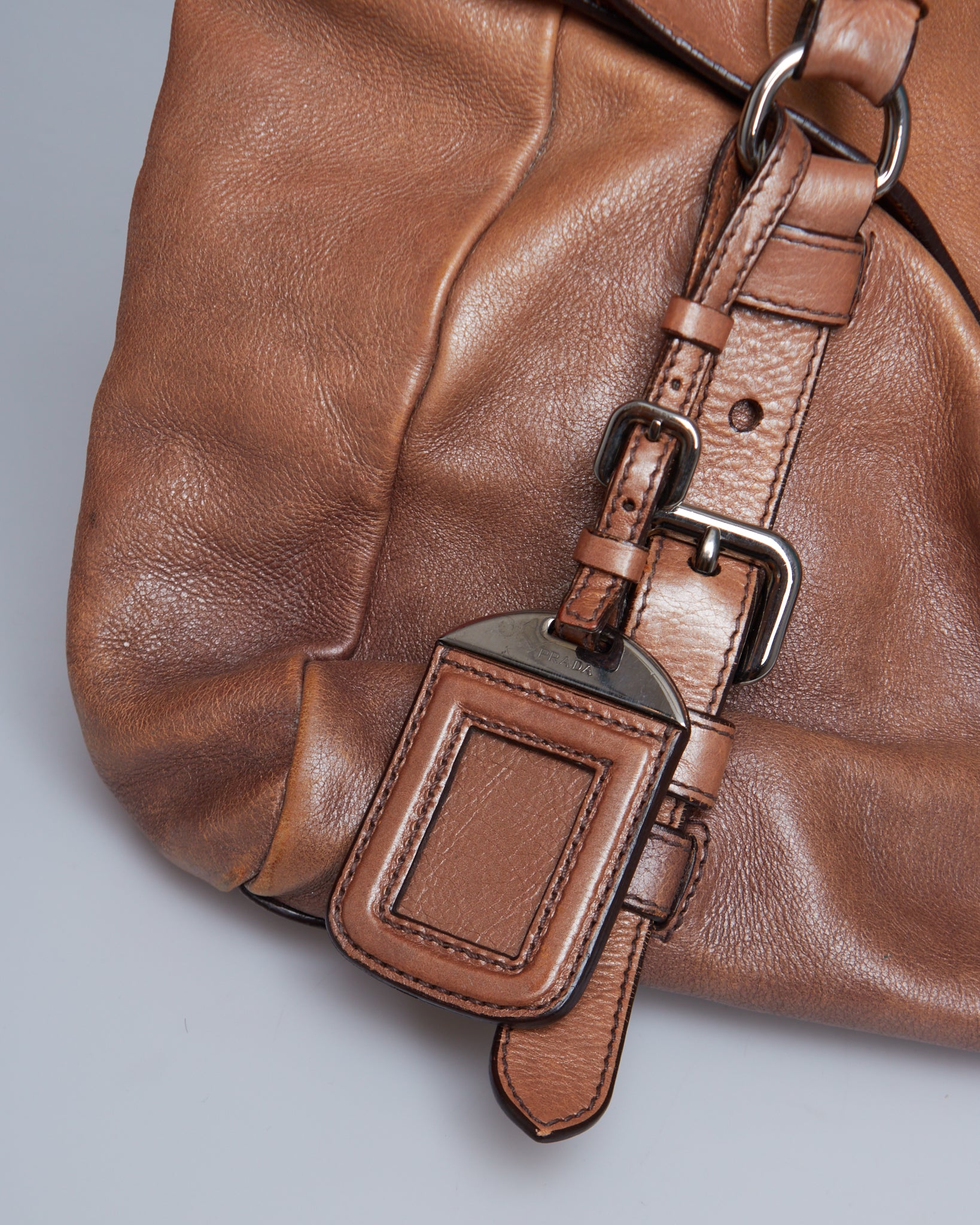 Prada Buffalo Easy leather shoulder bag