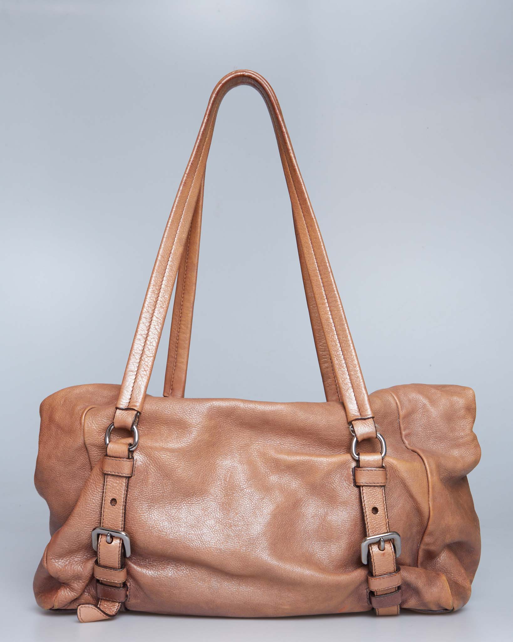 Prada Buffalo Easy leather shoulder bag