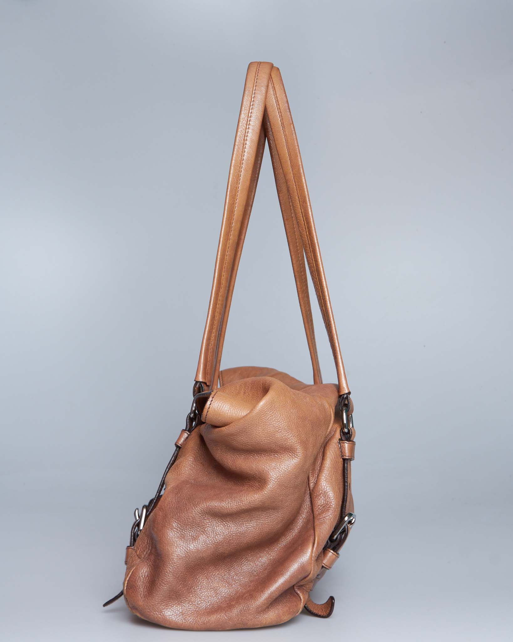 Prada Buffalo Easy leather shoulder bag