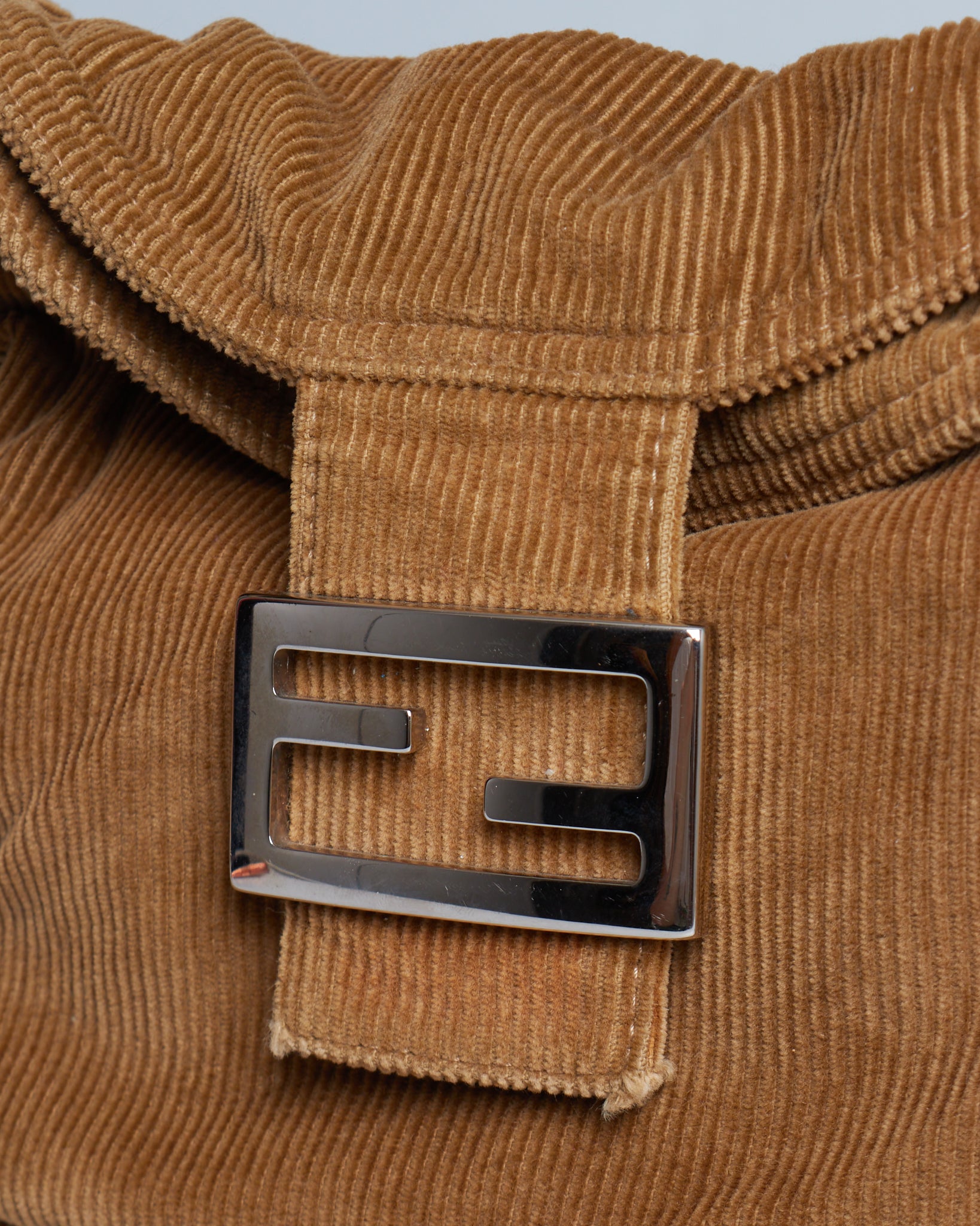 Fendi Corduroy Baguette Bag