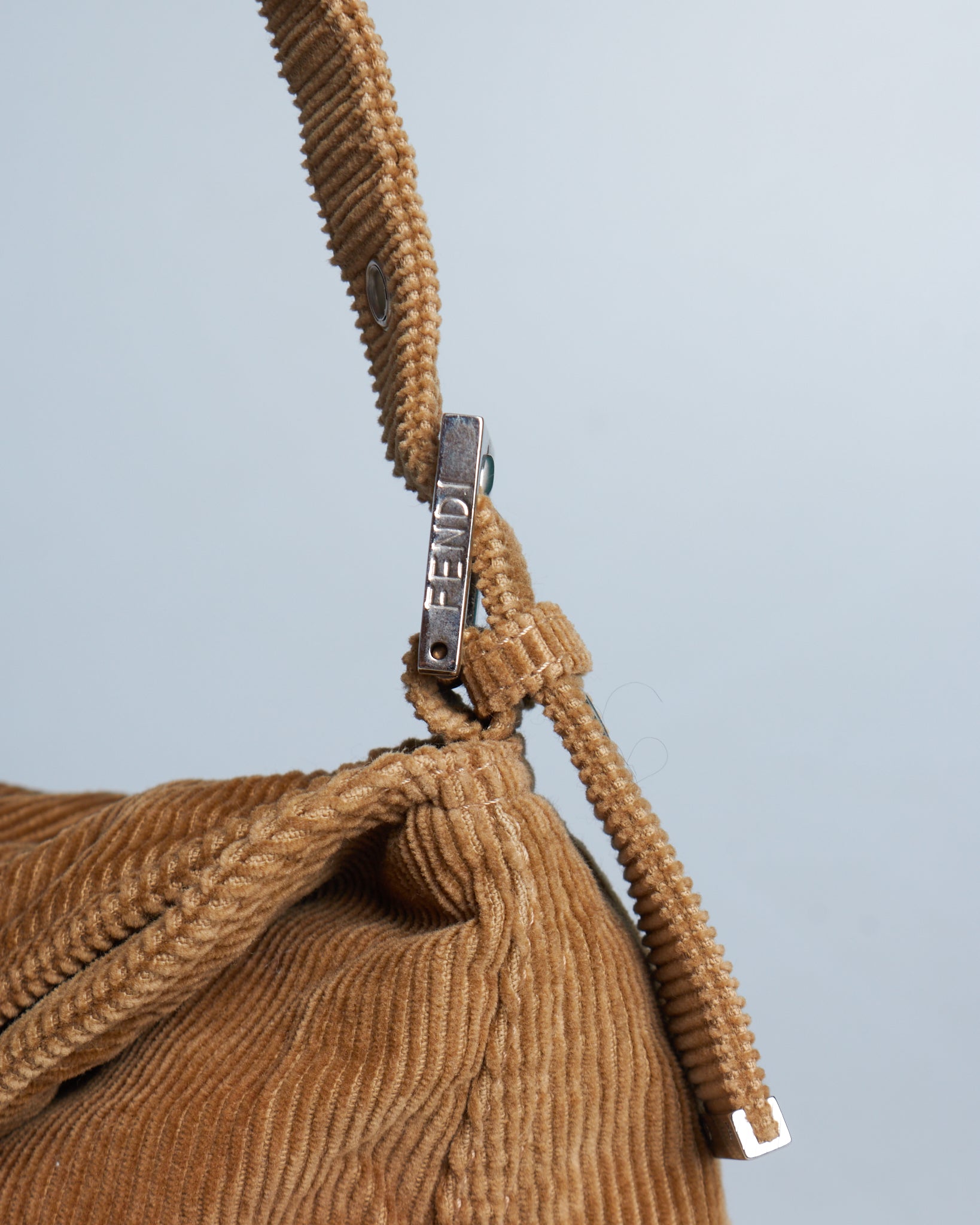 Fendi Corduroy Baguette Bag