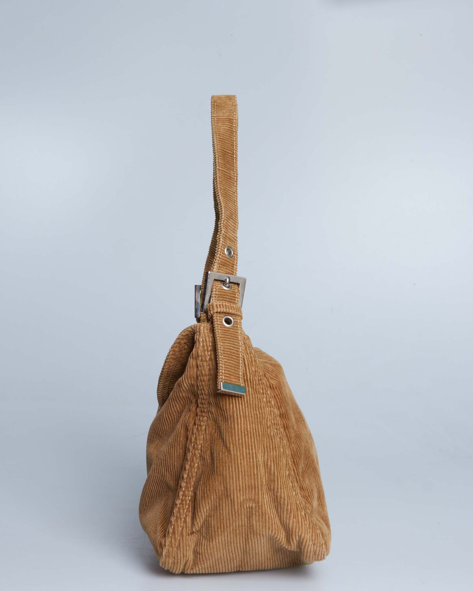 Fendi Corduroy Baguette Bag