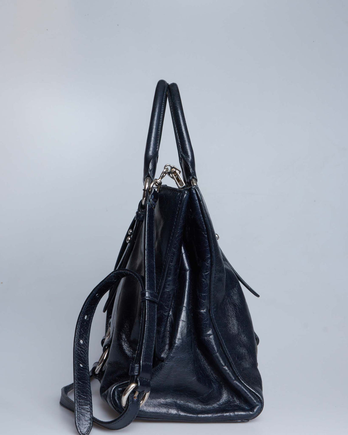 Miu Miu Vitello Lux Bow Tote