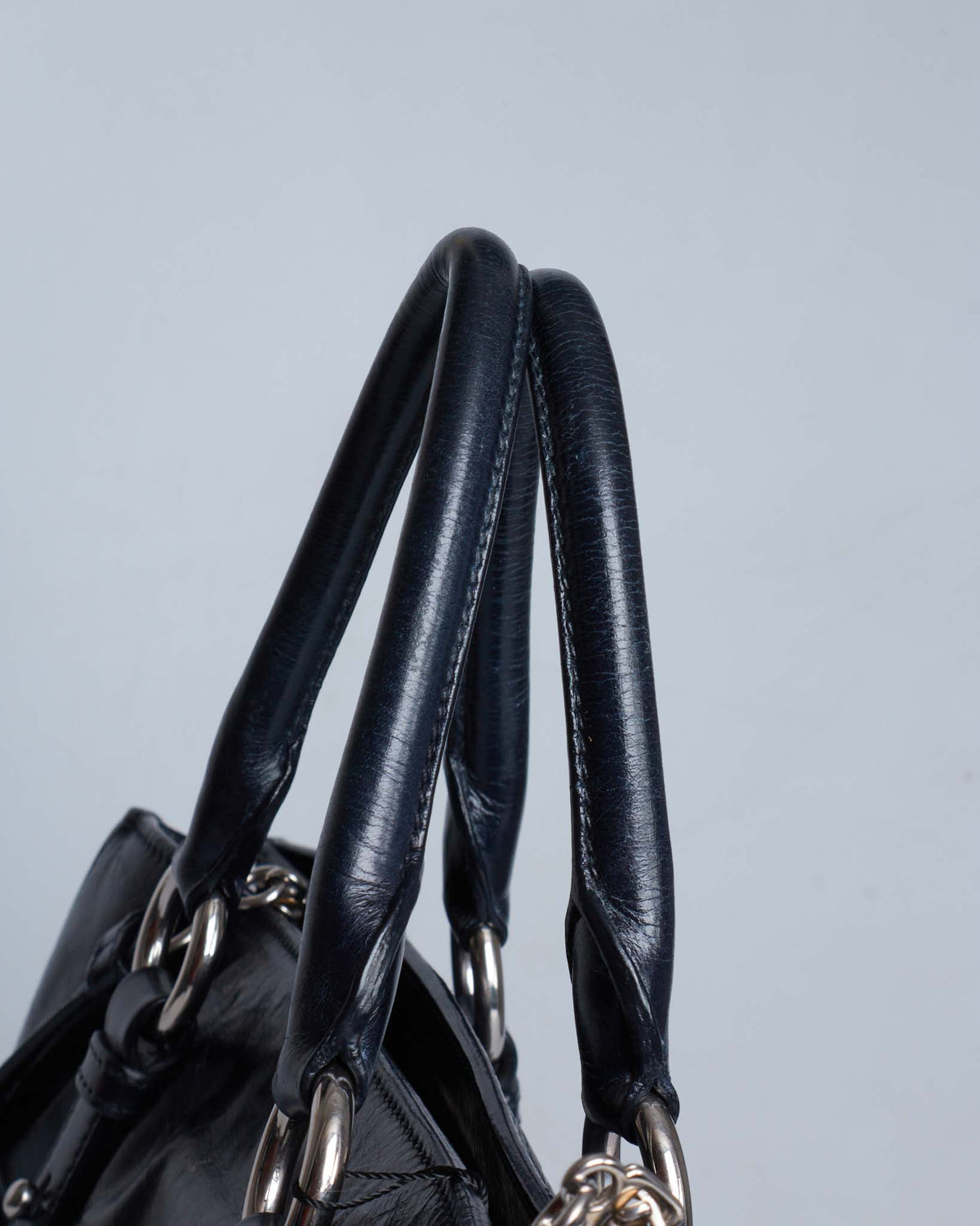 Miu Miu Vitello Lux Bow Tote