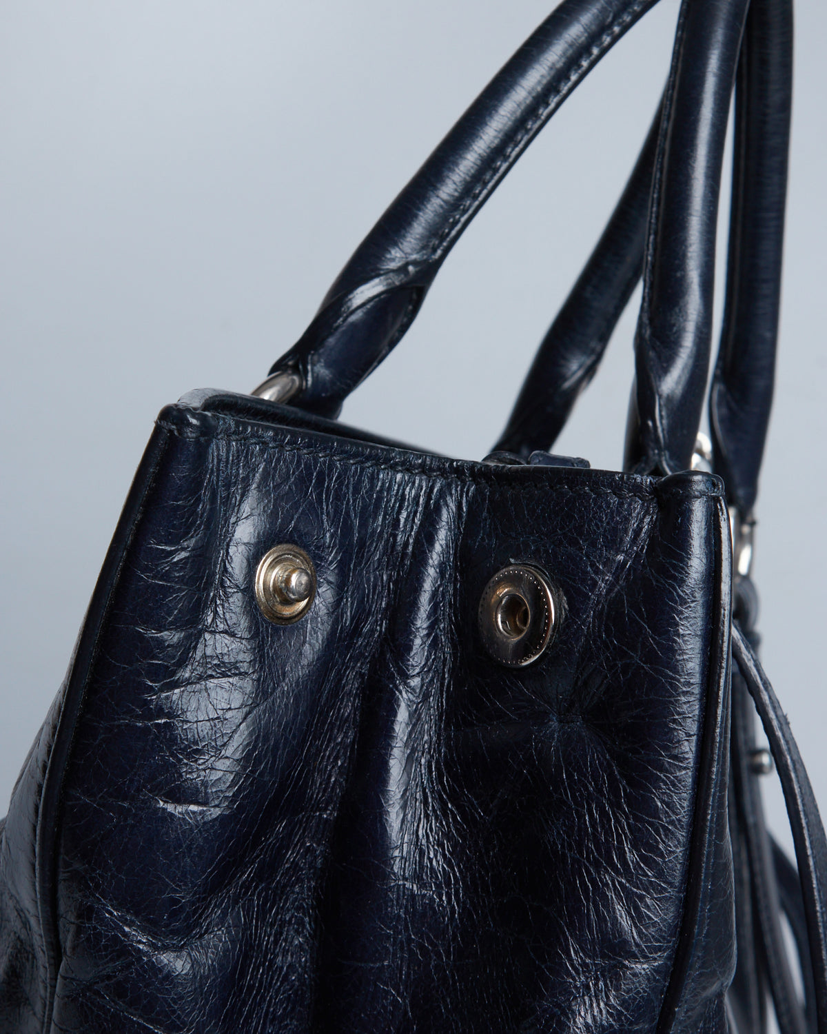 Miu Miu Vitello Lux Bow Tote