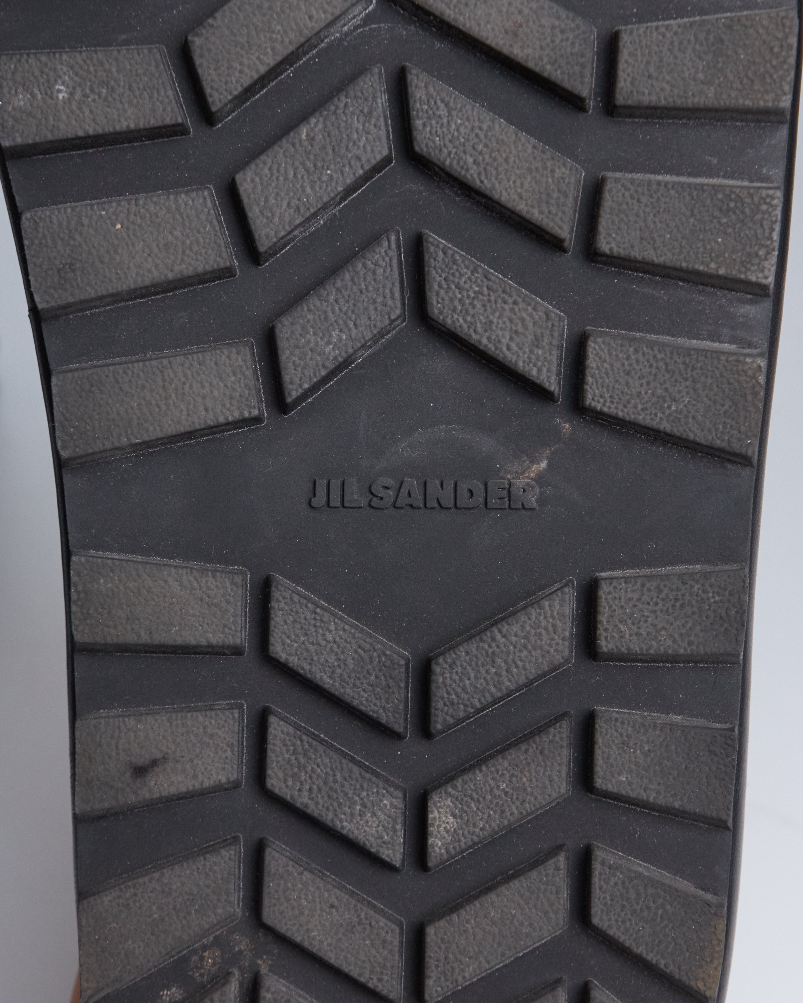 Jil Sander Black Strap Sabot Loafers