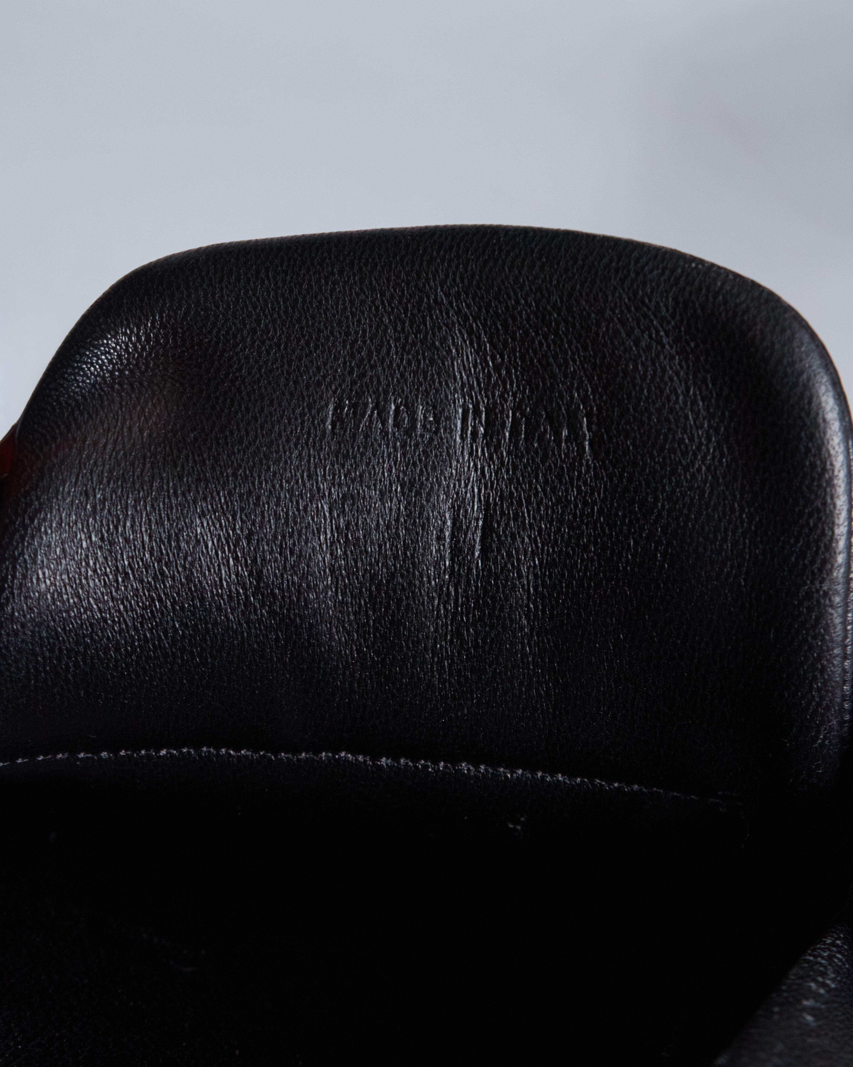 Jil Sander Black Strap Sabot Loafers