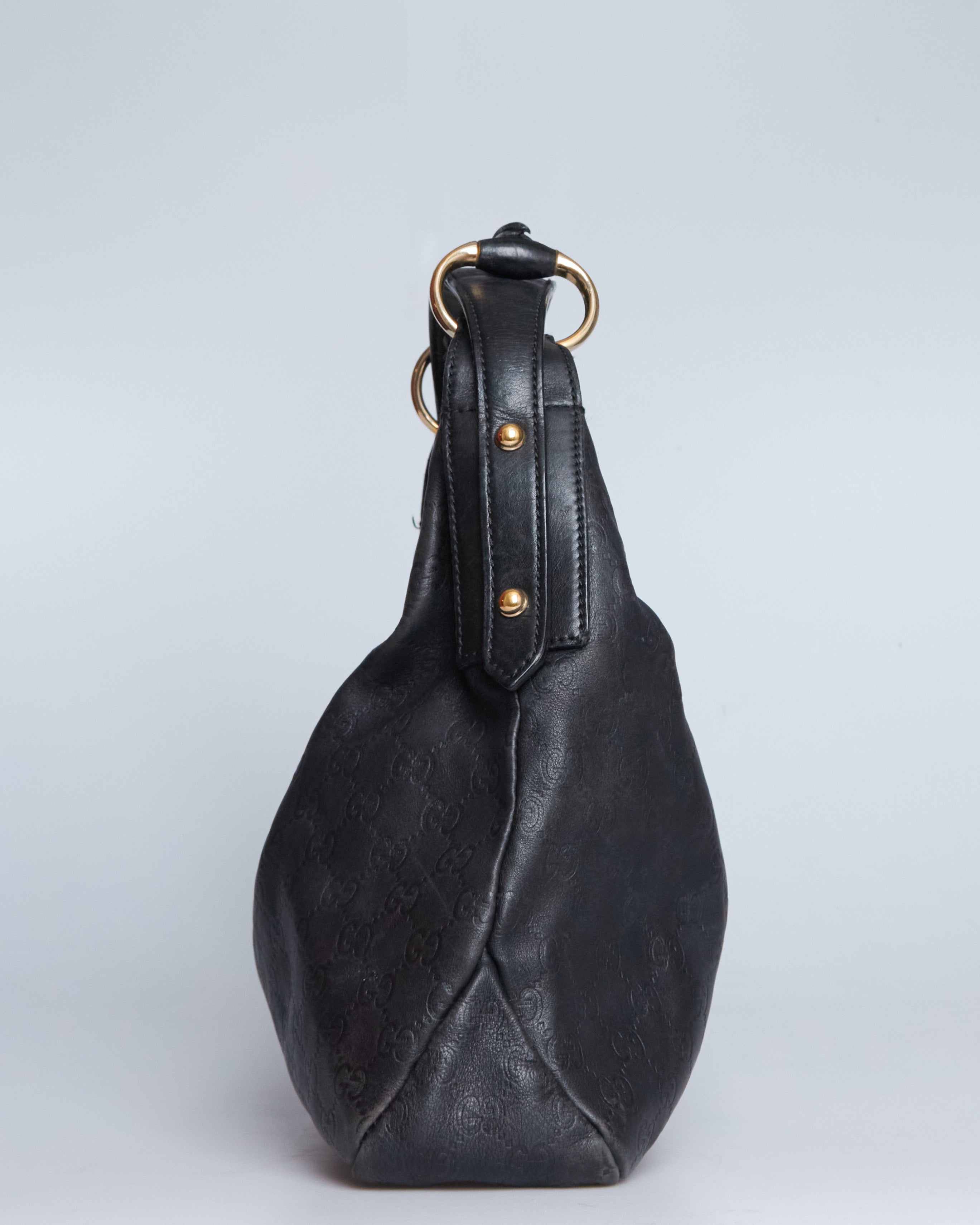 Gucci Guccissima Horsebit Hobo