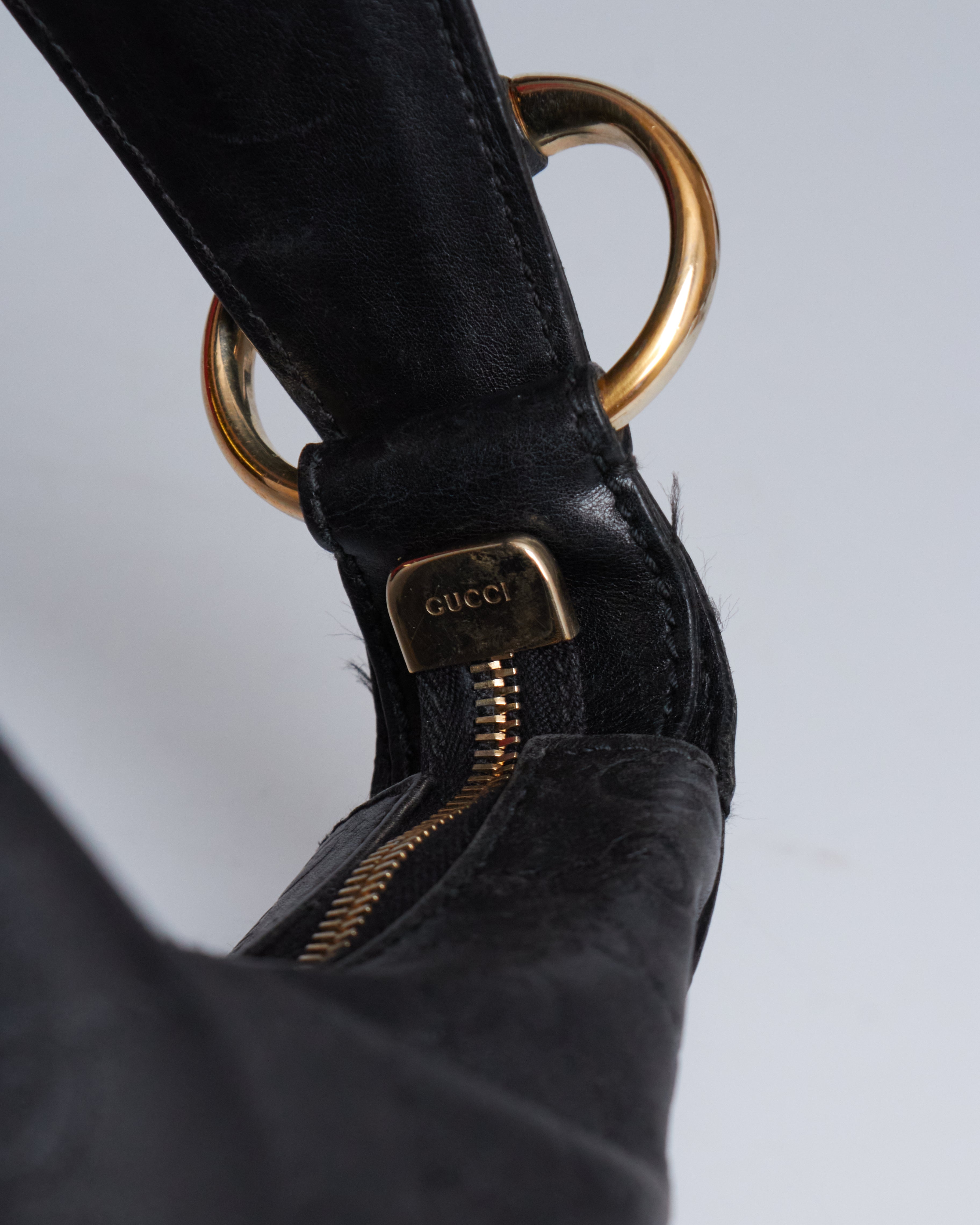 Gucci Guccissima Horsebit Hobo