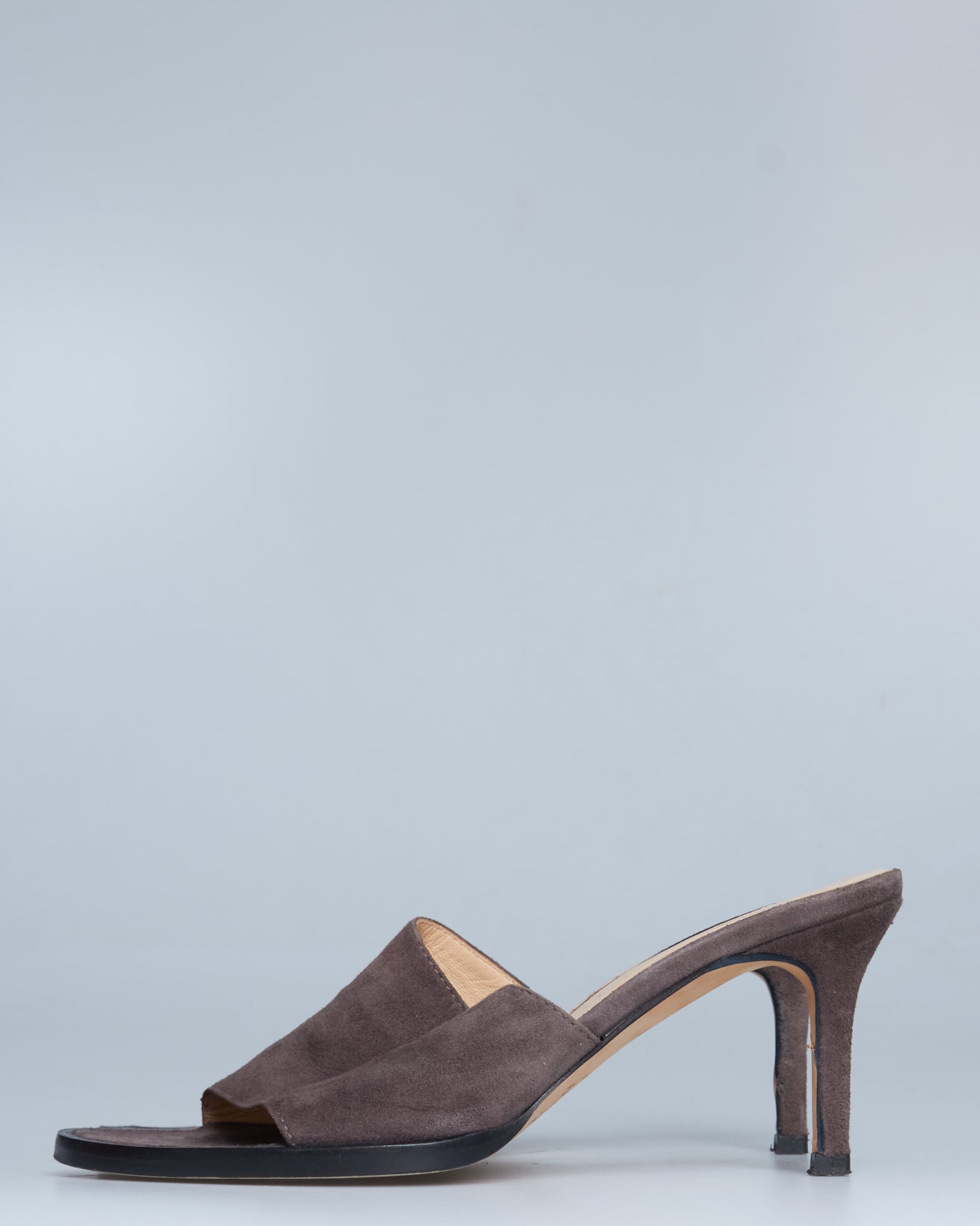 Ann Demeulemeester suede sandal
