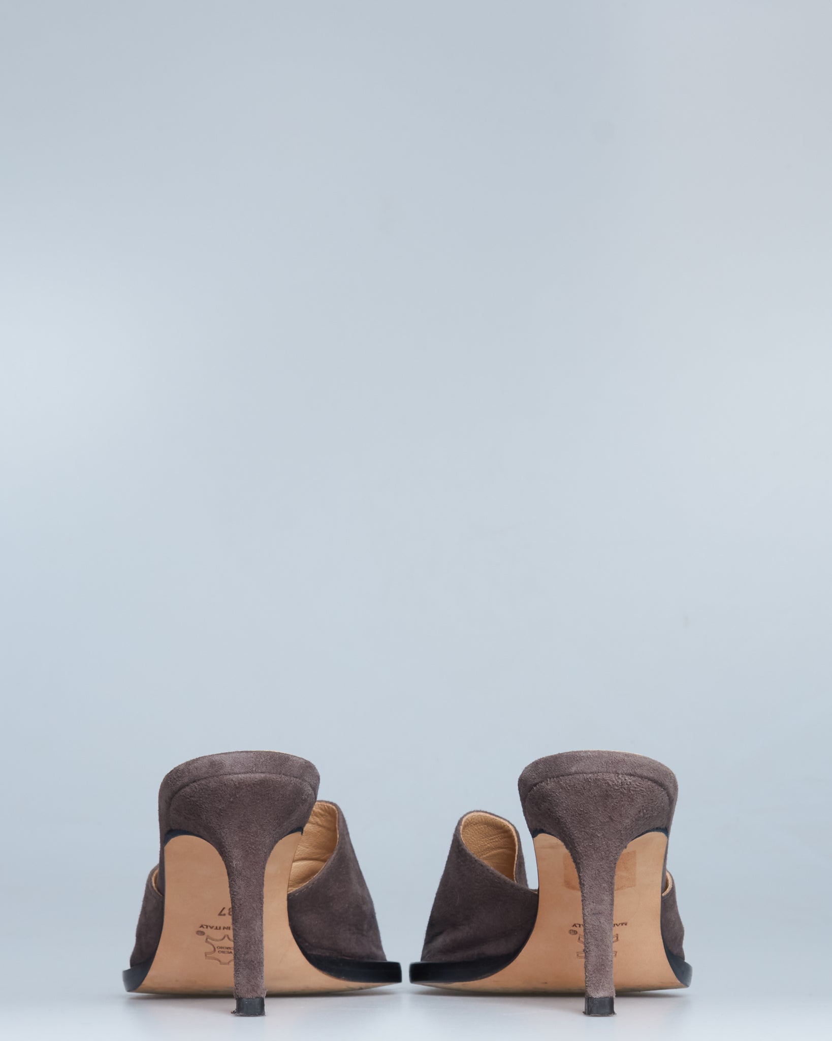 Ann Demeulemeester suede sandal