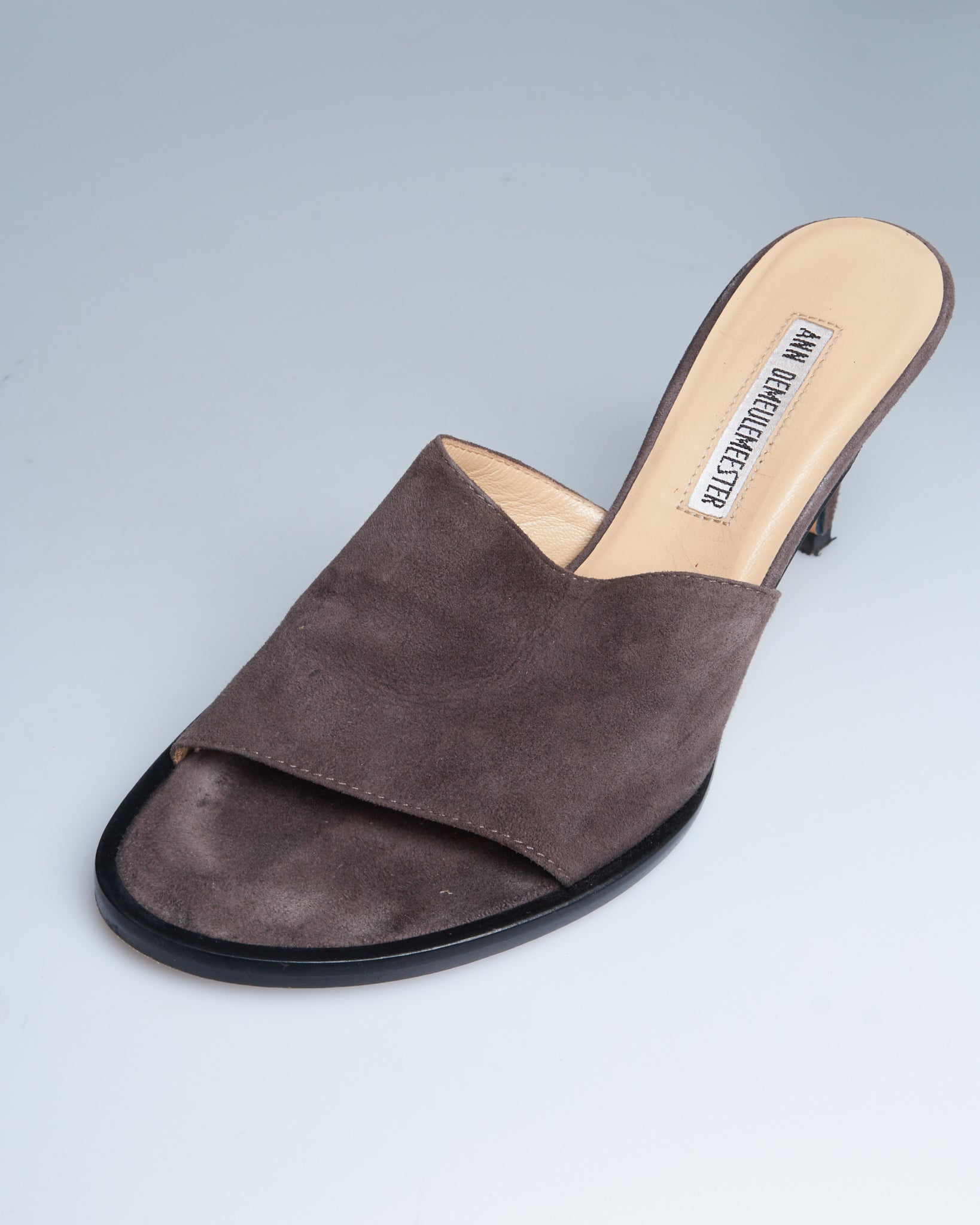 Ann Demeulemeester suede sandal