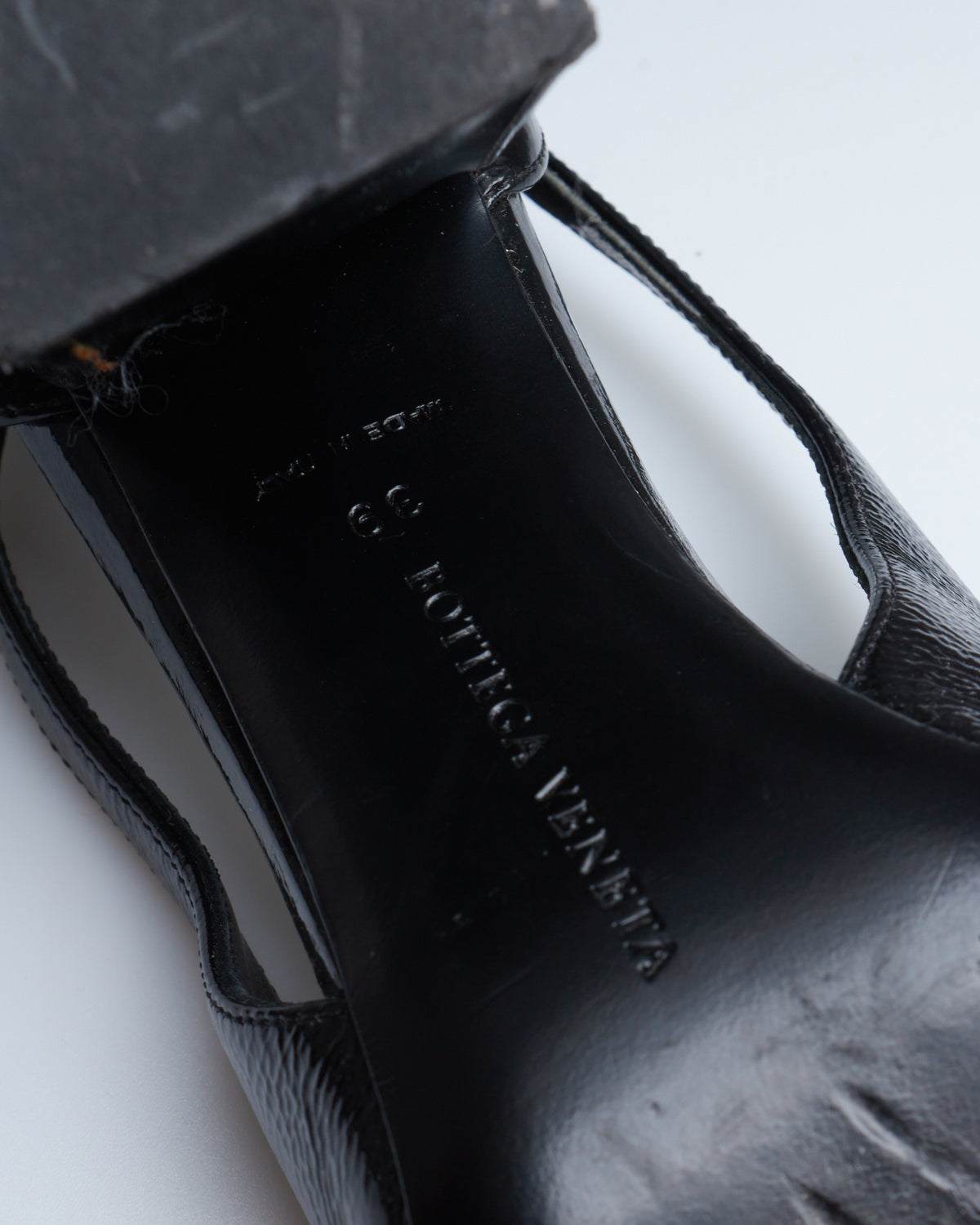 Bottega Veneta patent heels