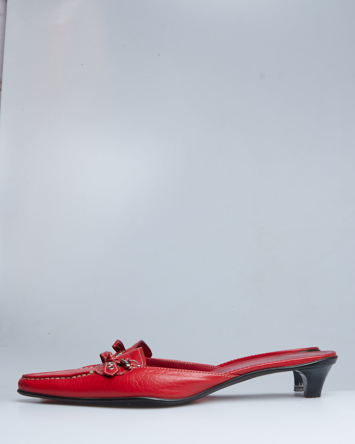 Prada loafer mules