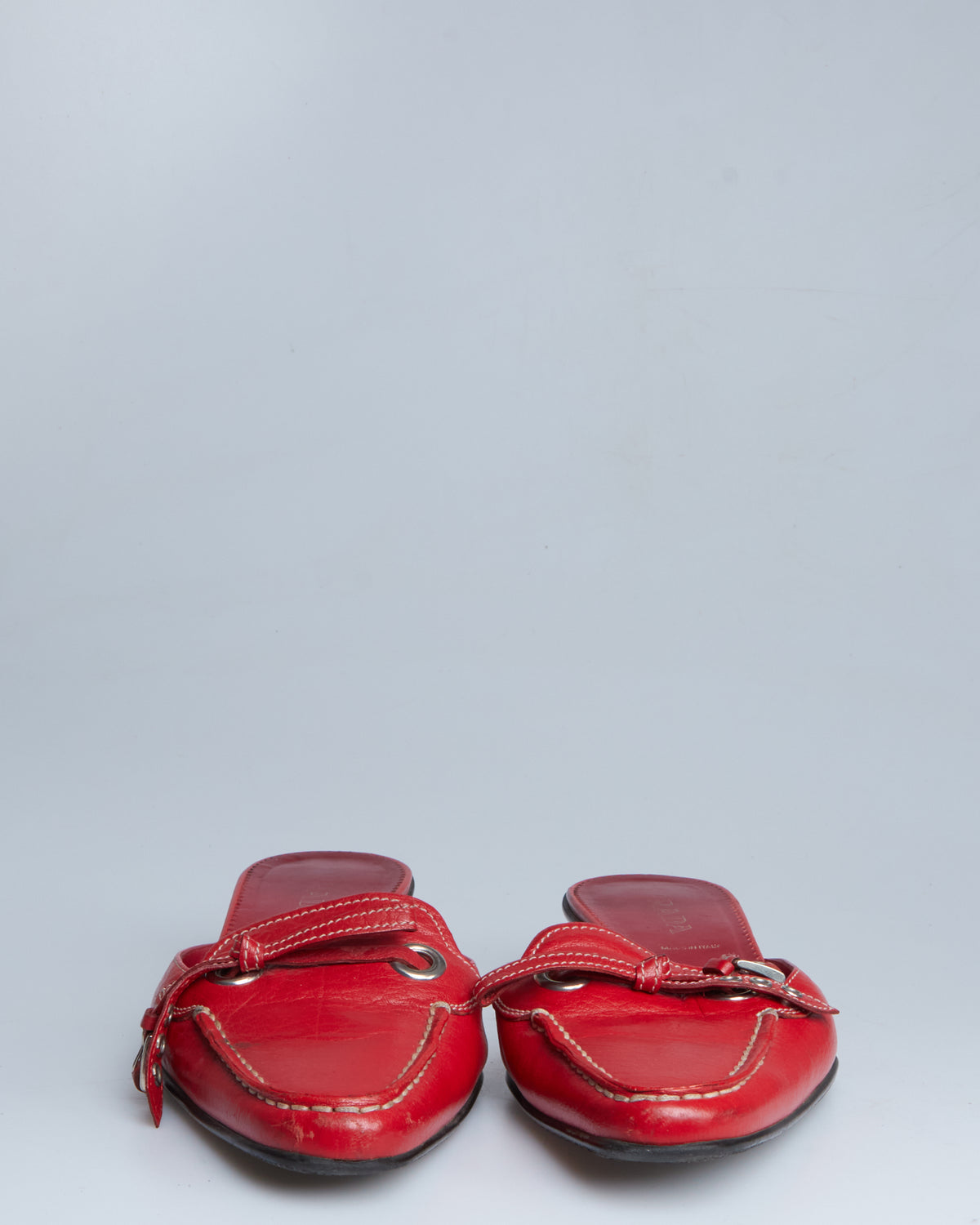 Prada loafer mules