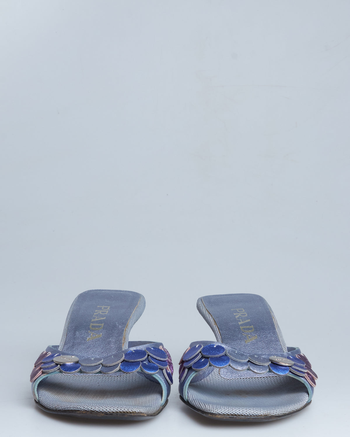 Prada embellished sequin mules