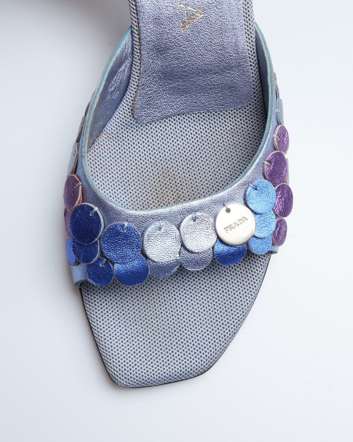 Prada embellished sequin mules