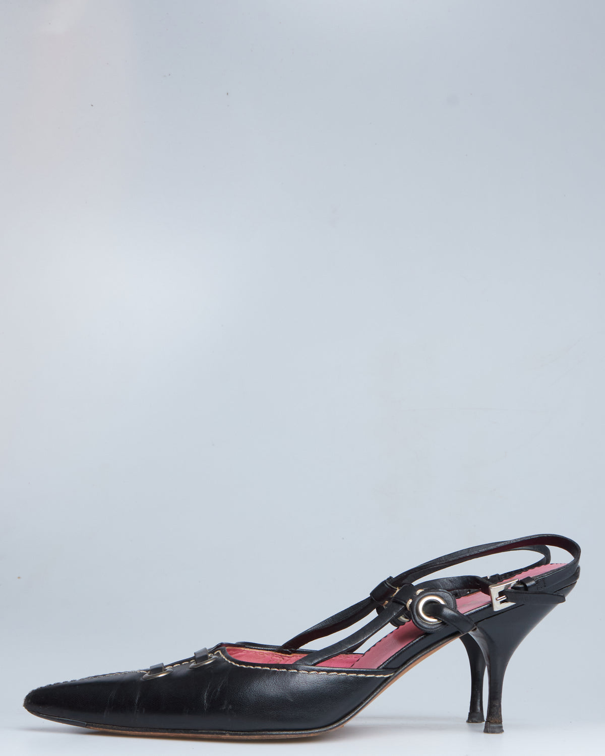 Prada pointed-toe slingback