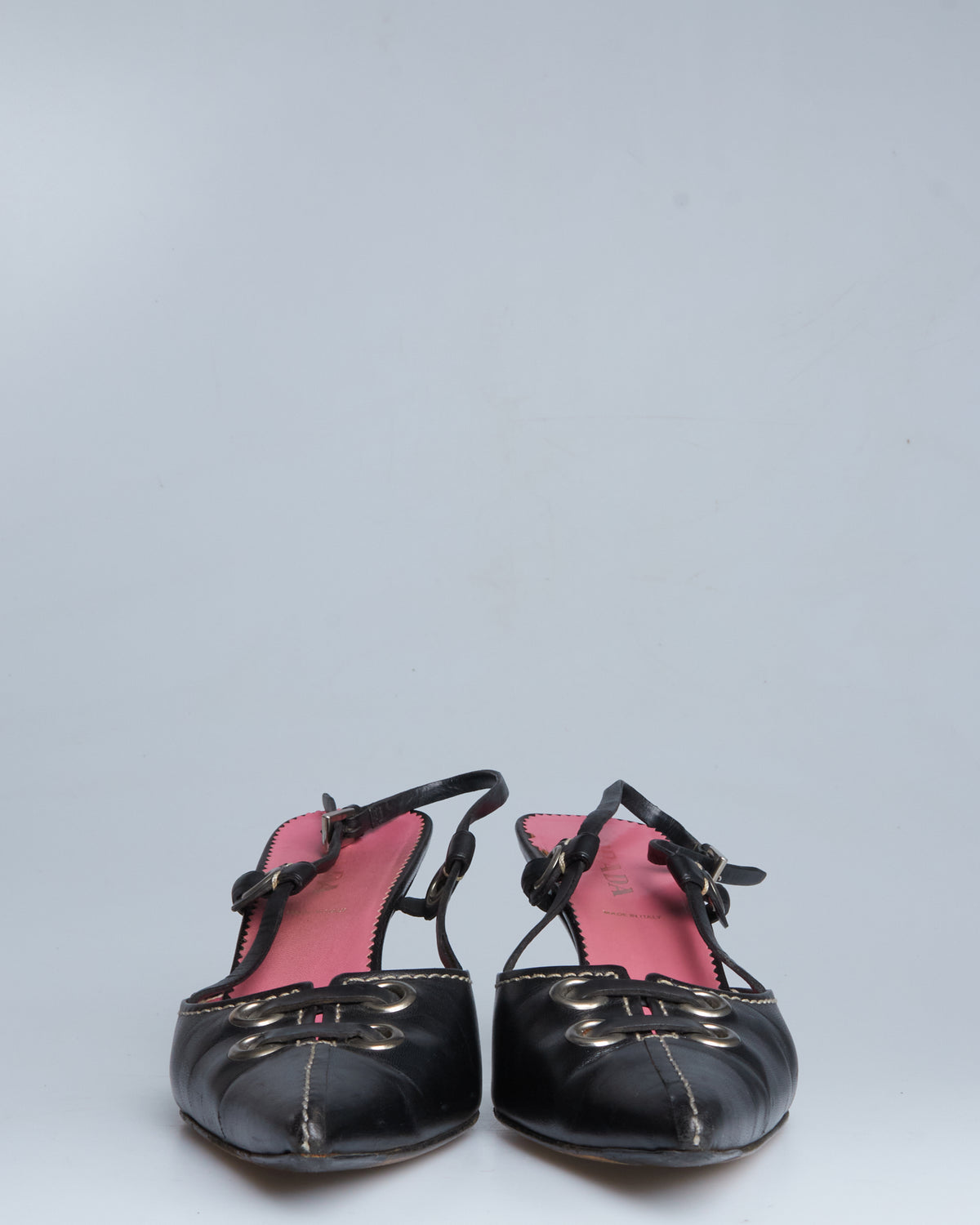 Prada pointed-toe slingback