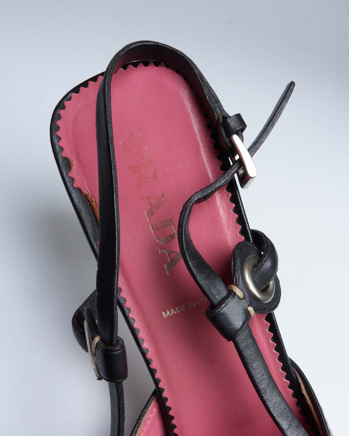 Prada pointed-toe slingback