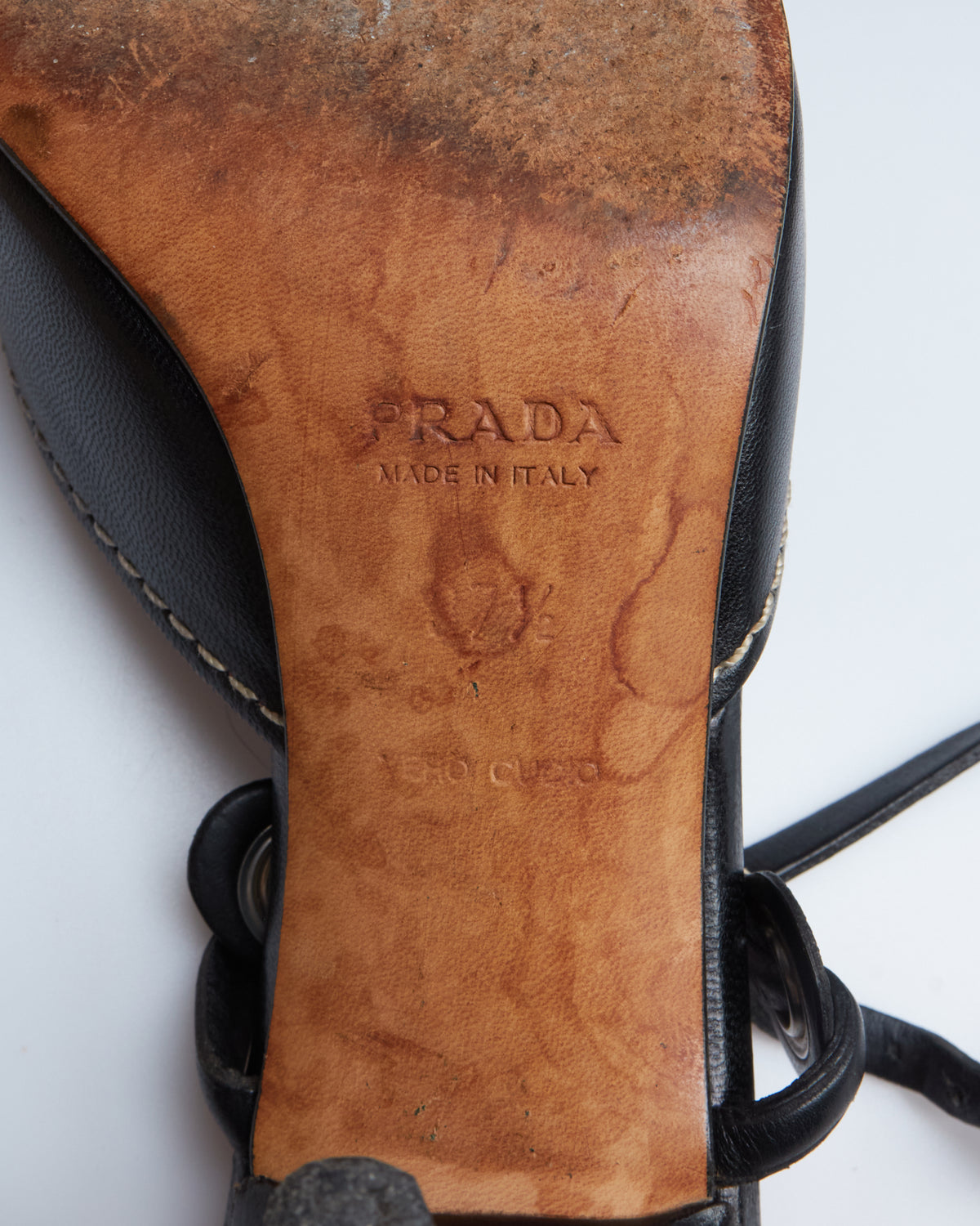 Prada pointed-toe slingback