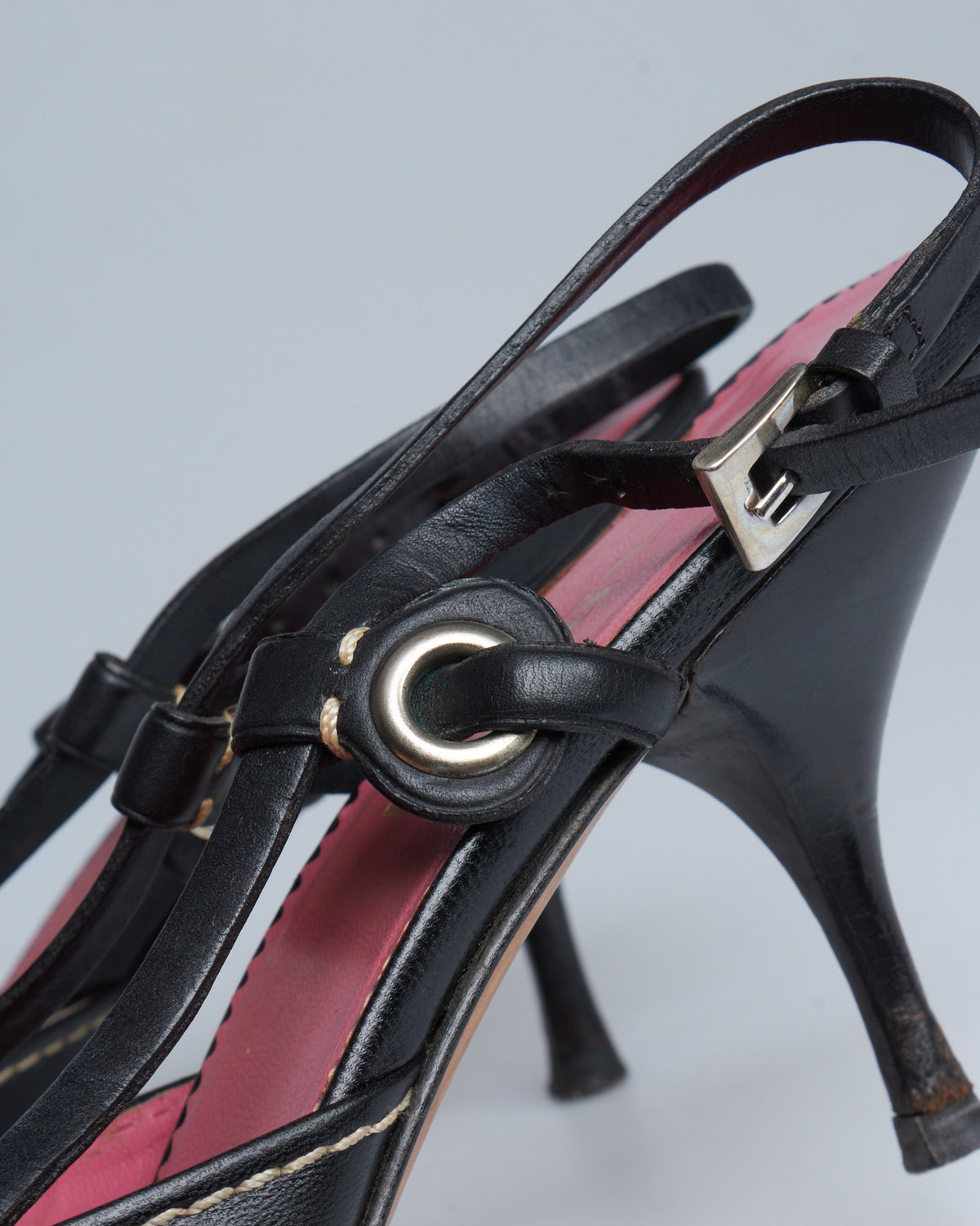 Prada pointed-toe slingback