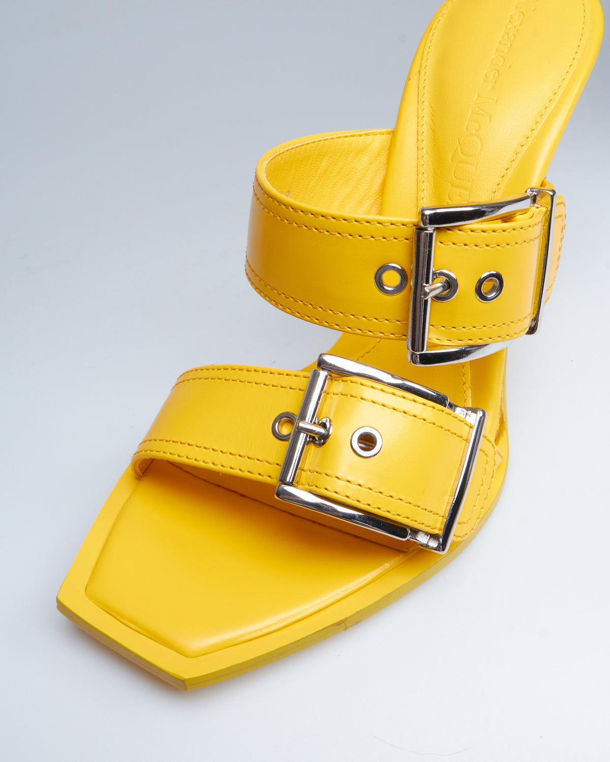 Alexander McQueen buckle stiletto