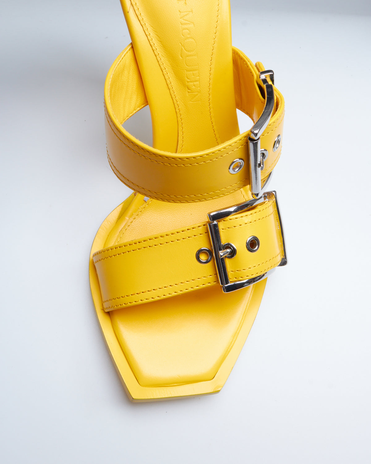 Alexander McQueen buckle stiletto