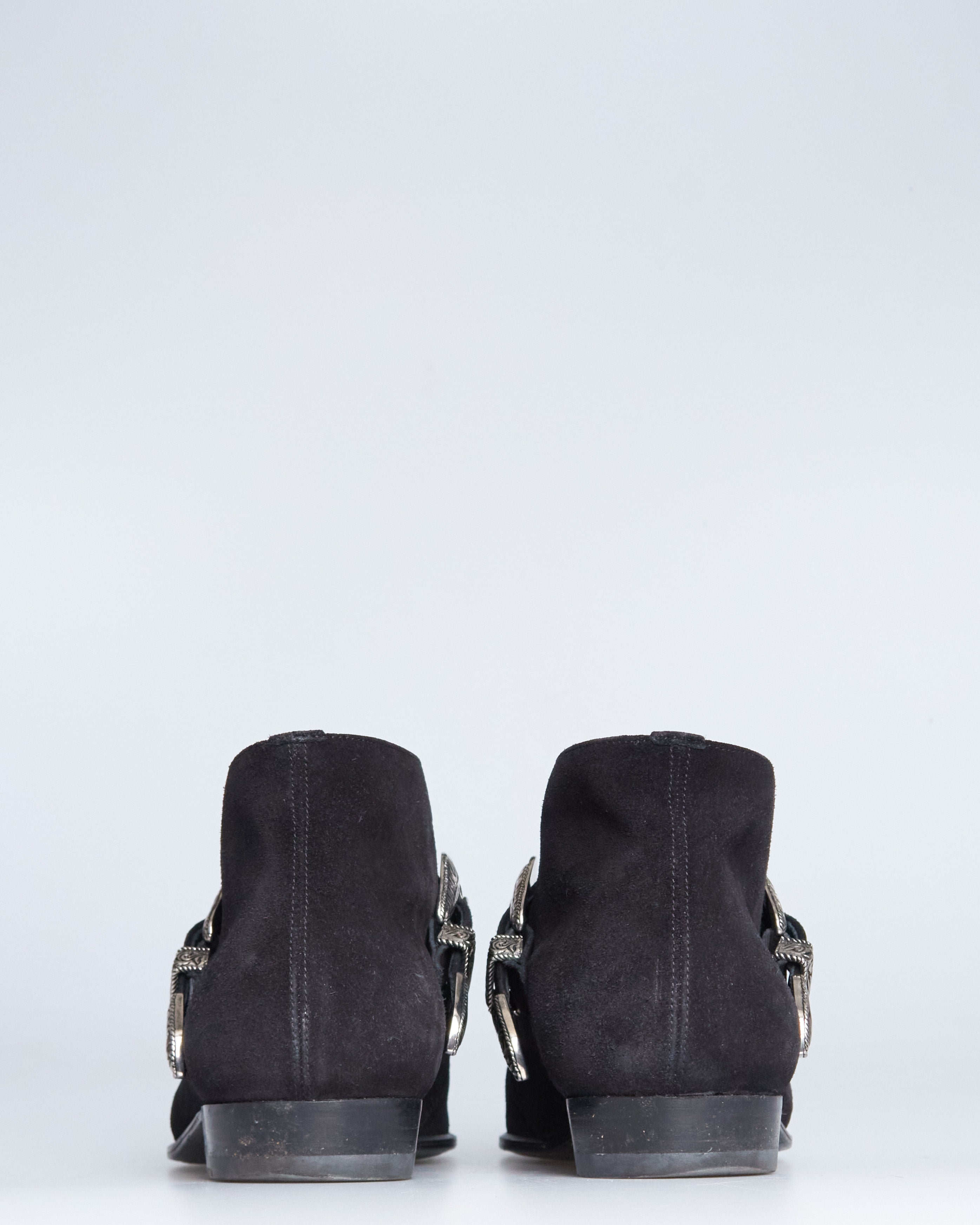 Saint Laurent Western Duckies jodhpur ankle boots