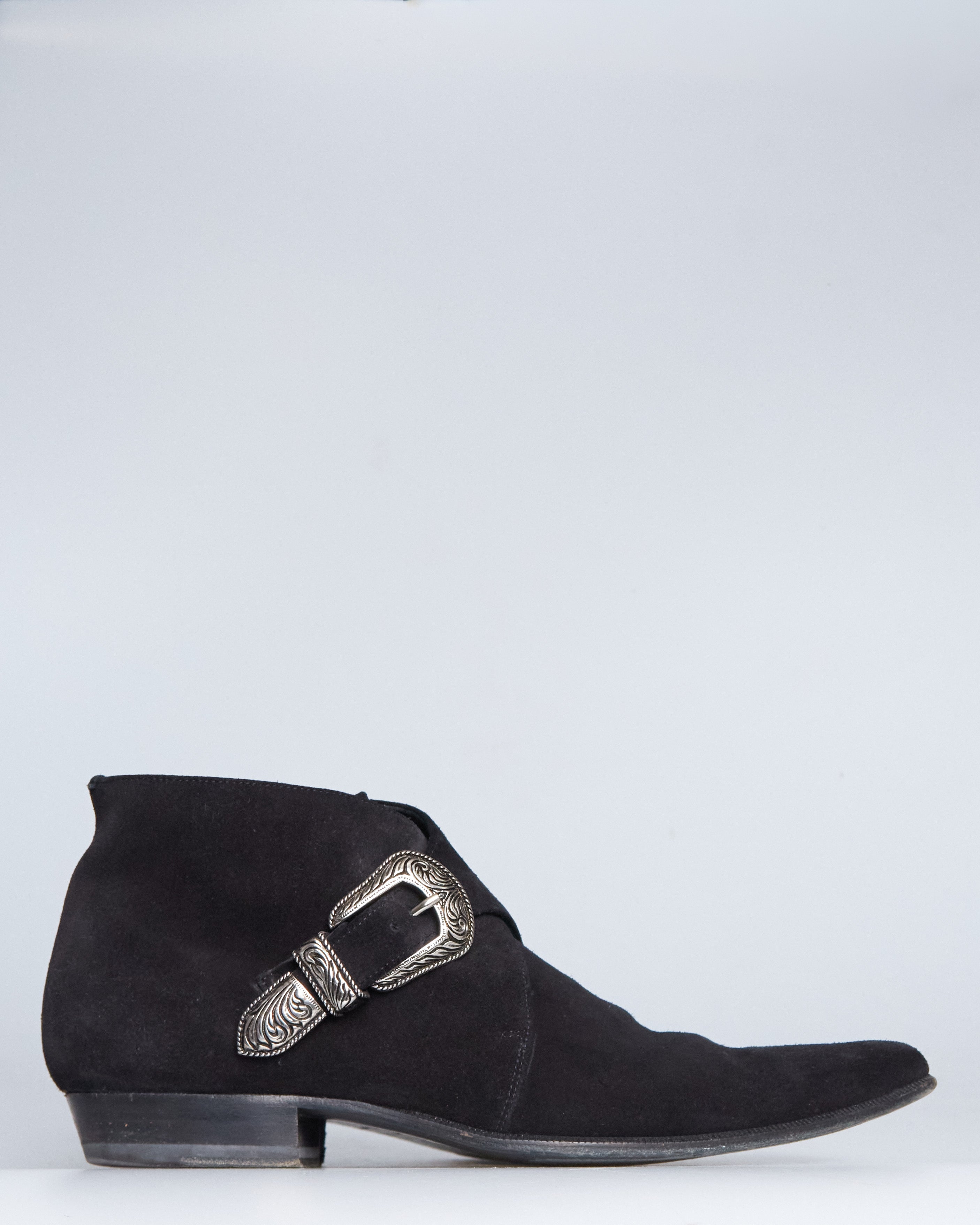 Saint Laurent Western Duckies jodhpur ankle boots