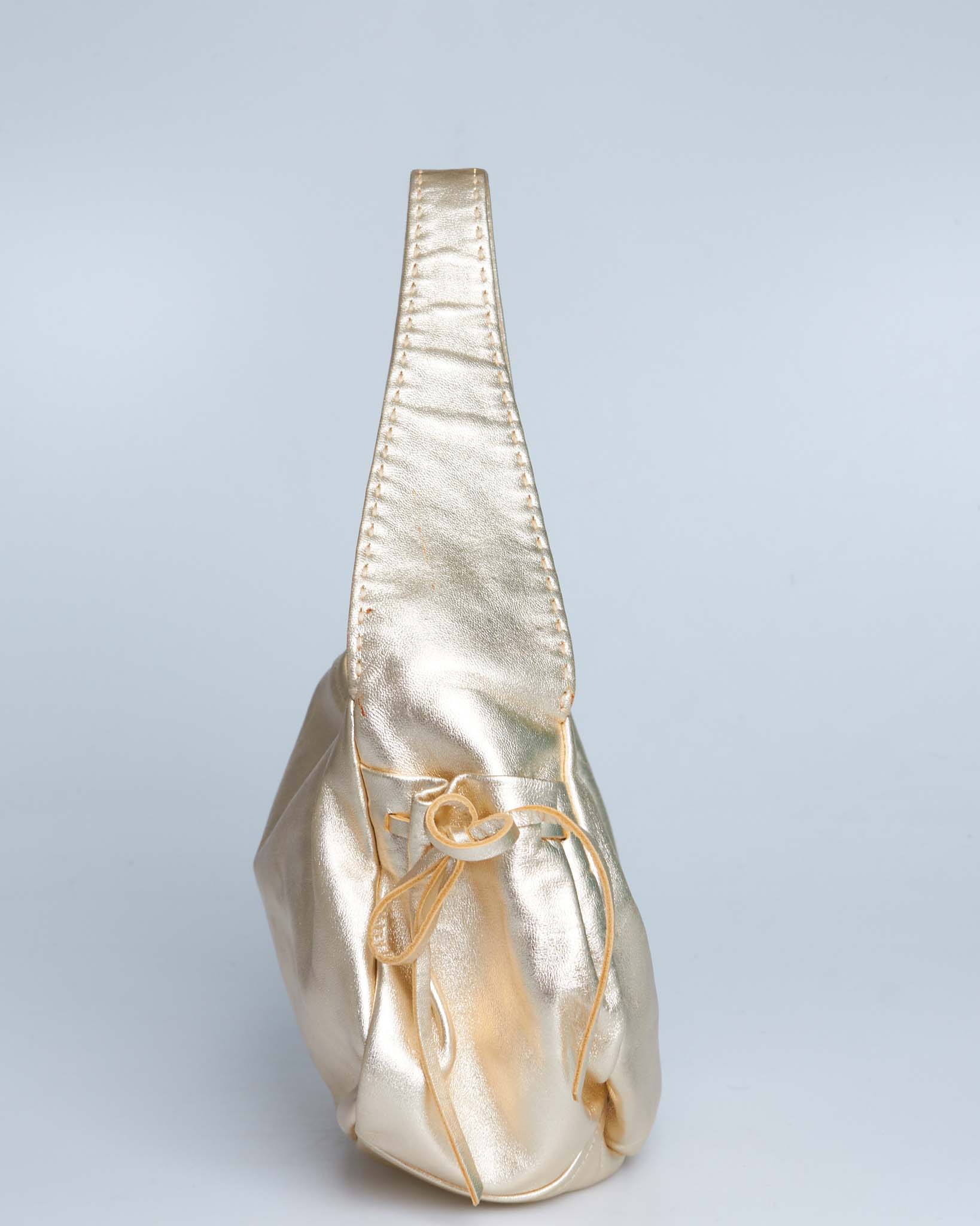 Prada Metallic Baguette