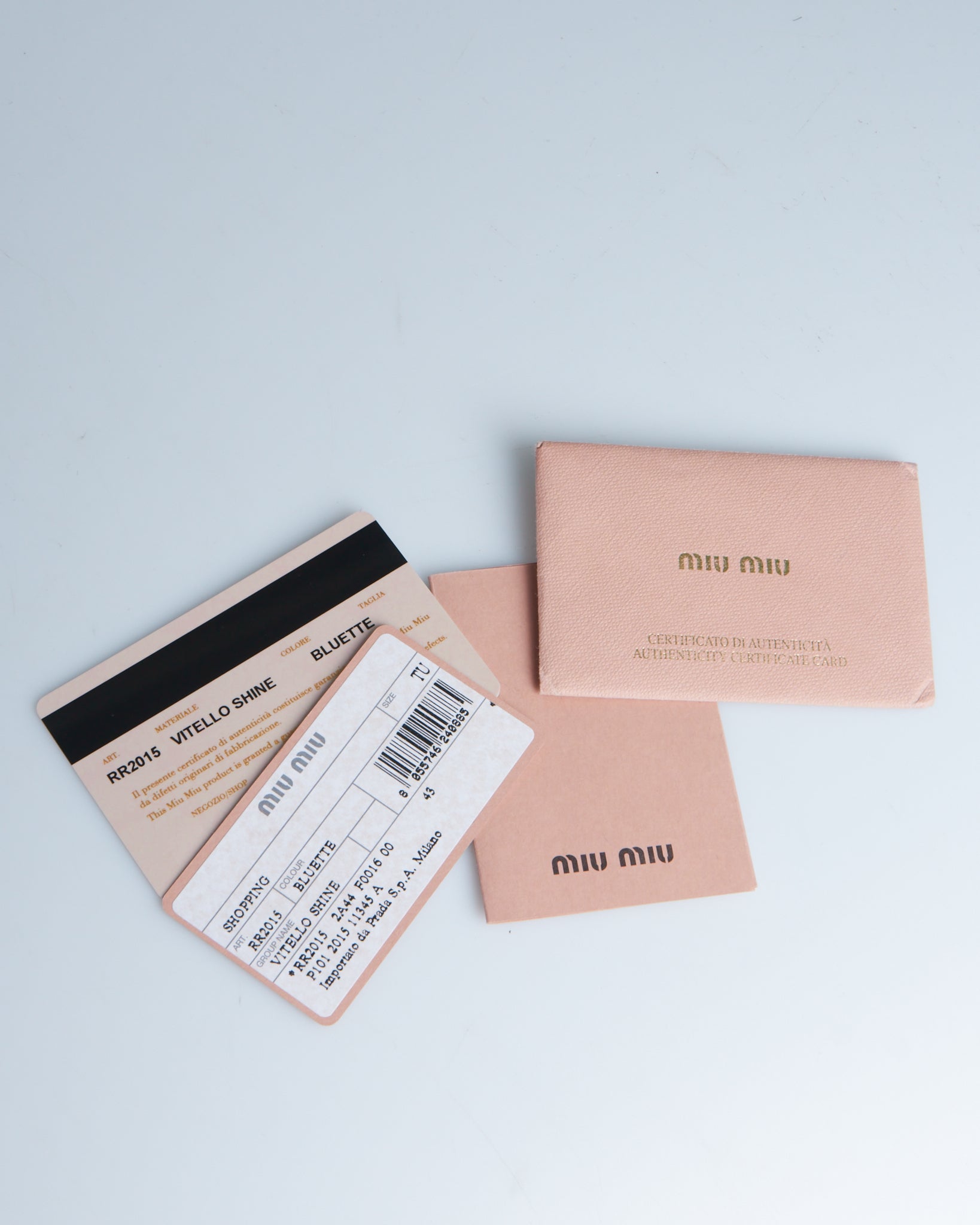 Miu Miu Vitello Lux Bow Shoulder Bag
