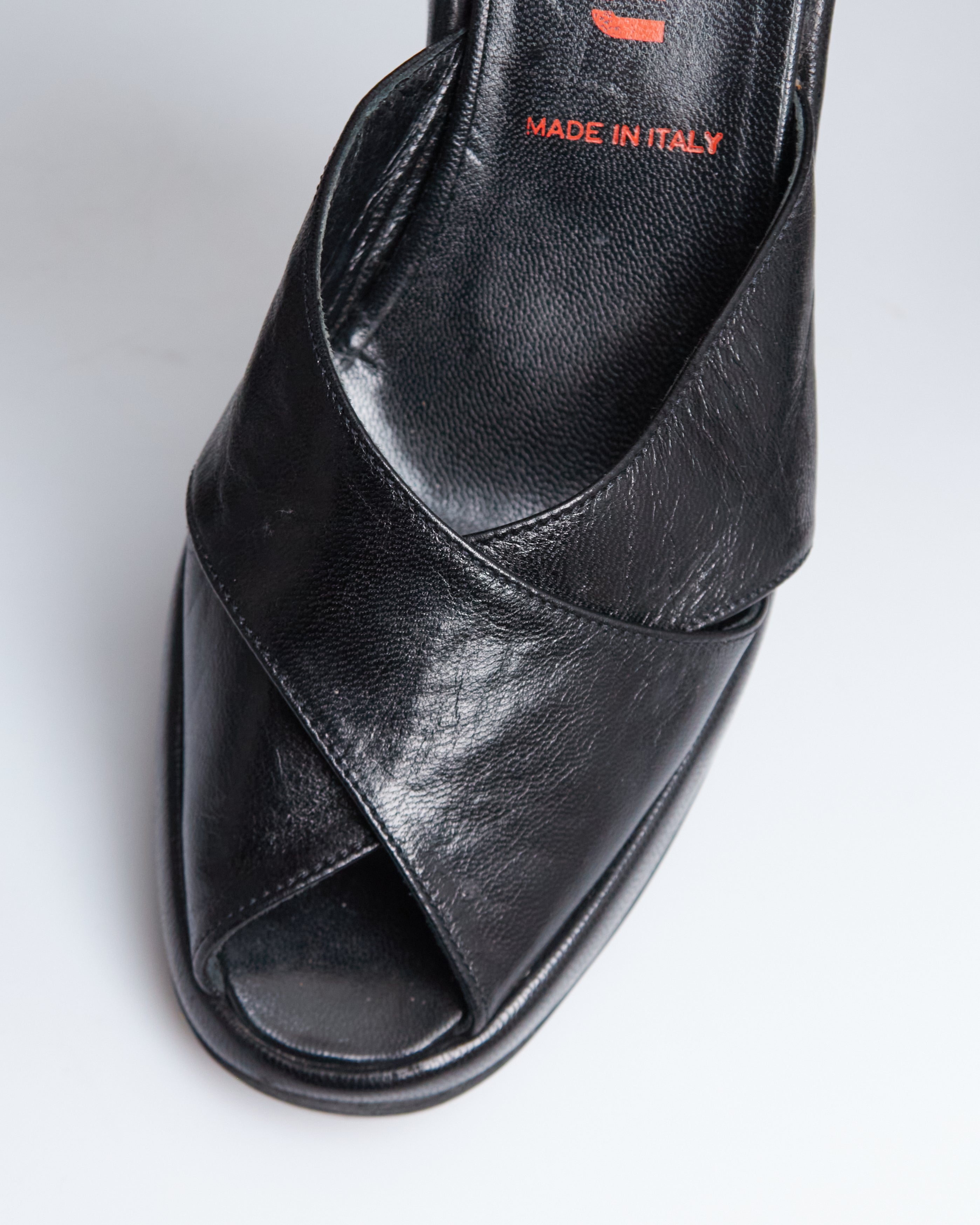 Miu Miu nappa leather platform sandals