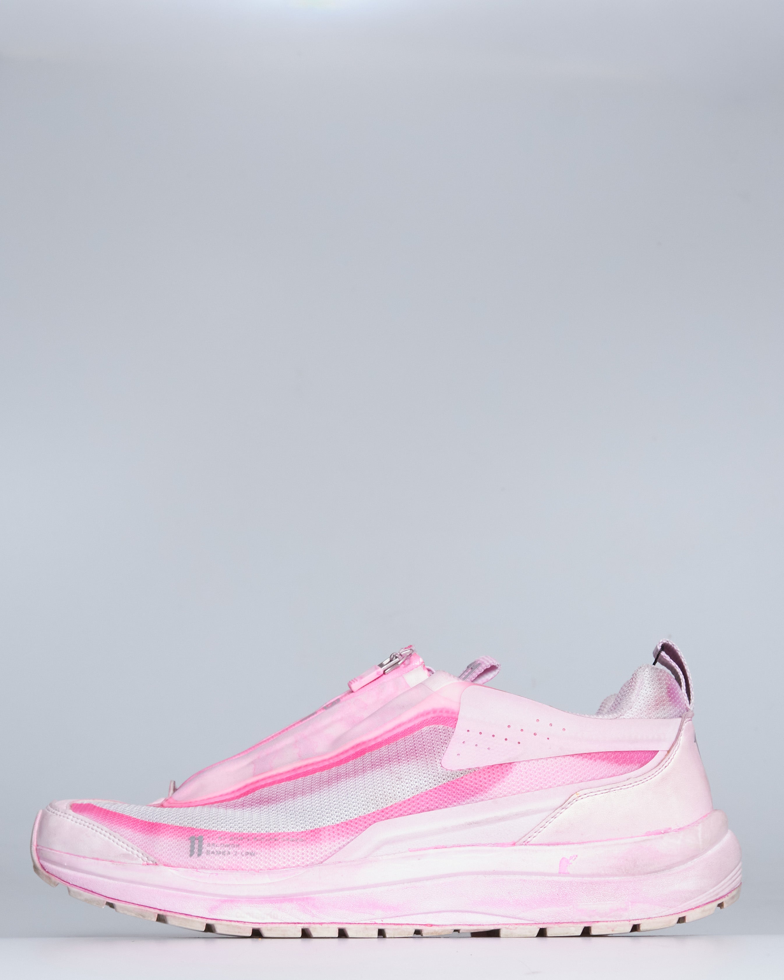 11 by Boris Bidjan Saberi Pink Salomon Edition Bamba 2 Low-Top Sneakers