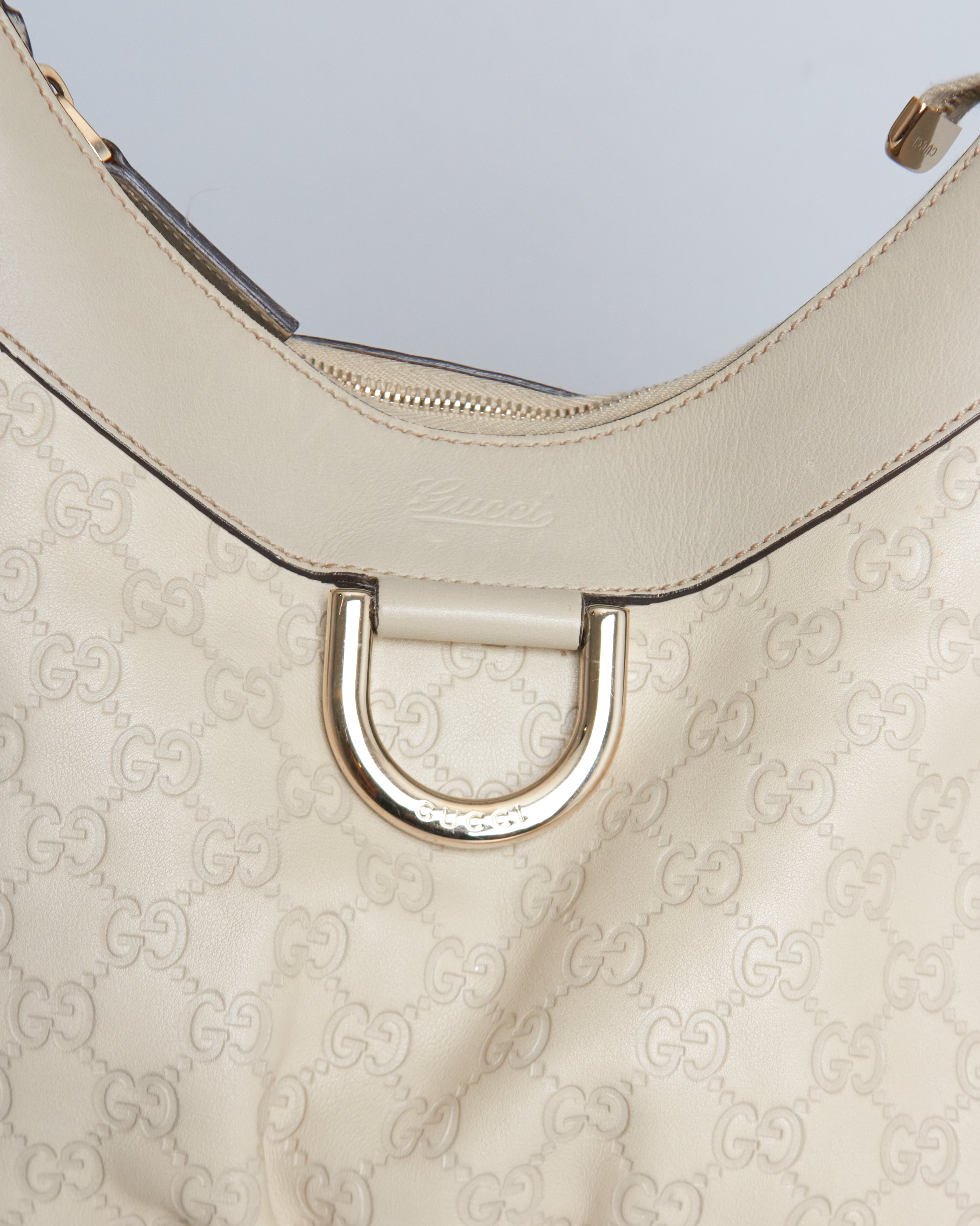 Gucci Guccissima Abbey D-ring Shoulder Bag