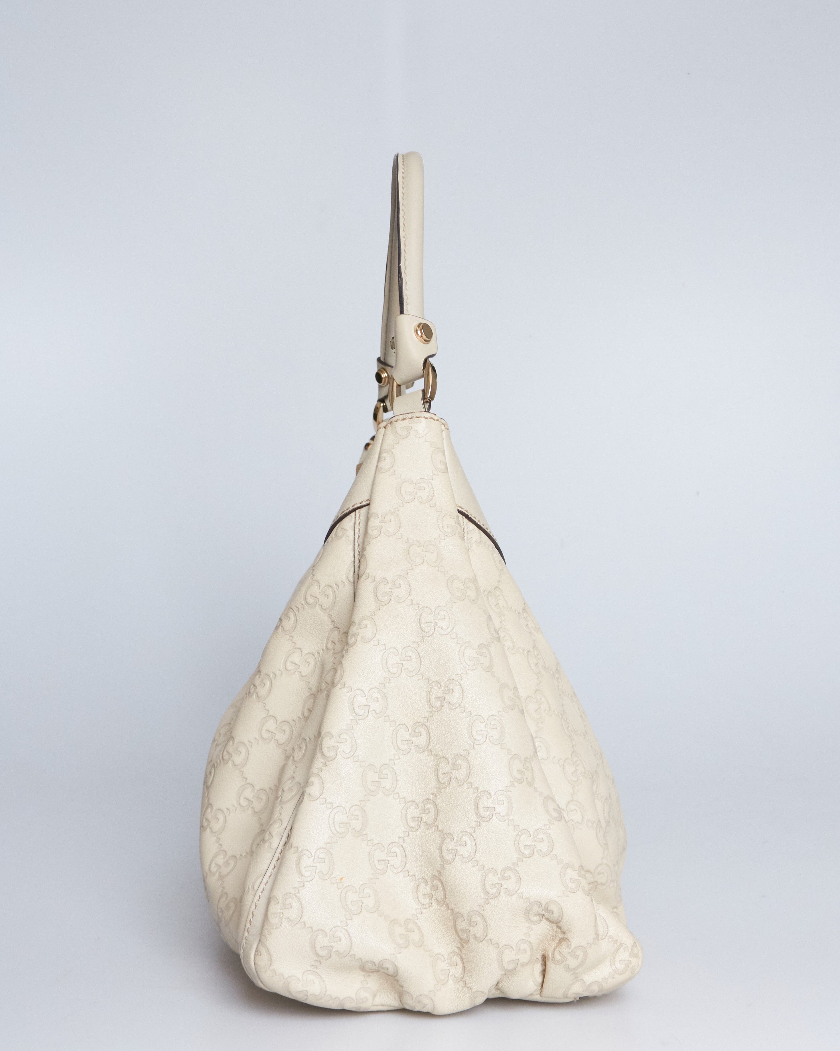 Gucci Guccissima Abbey D-ring Shoulder Bag