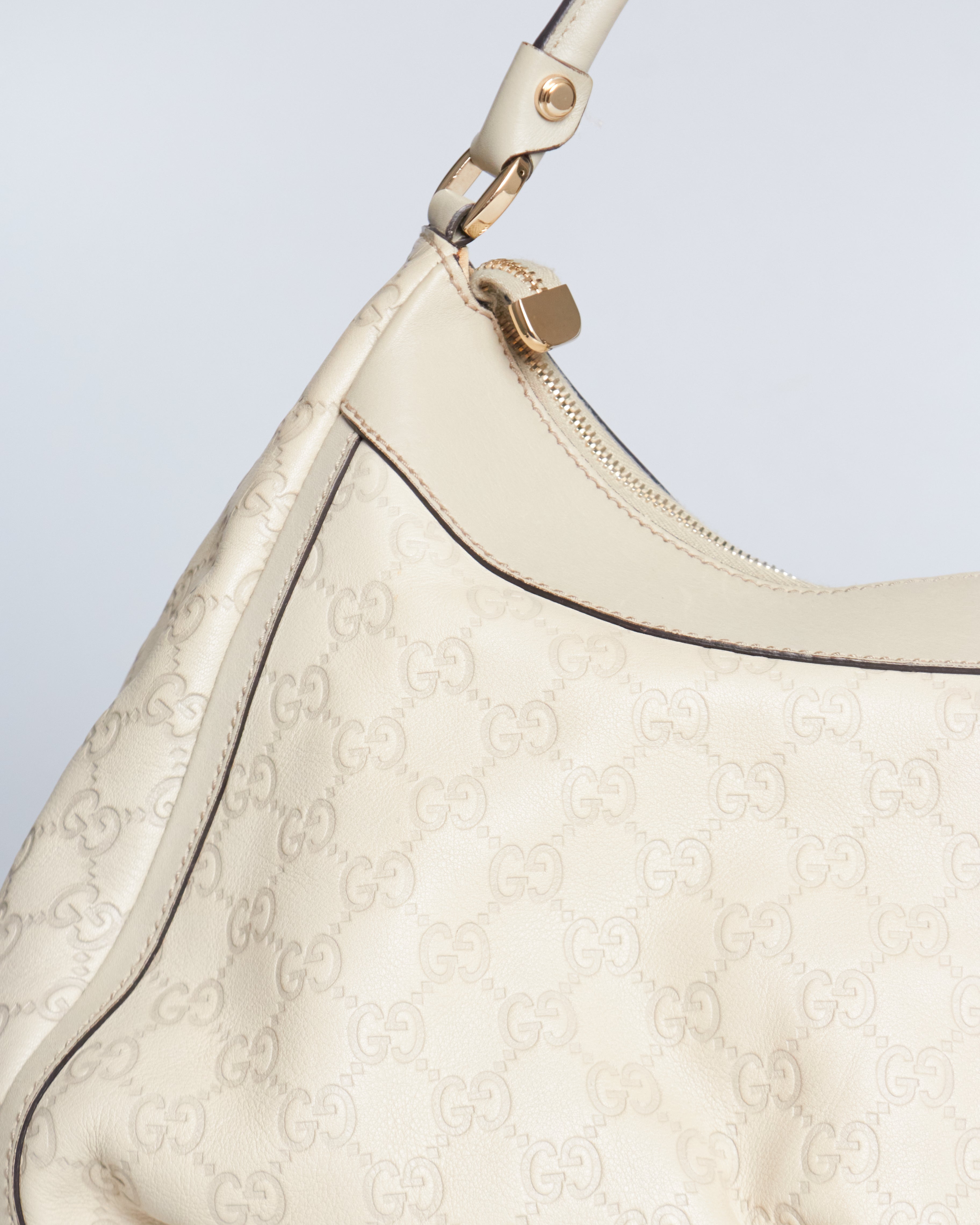 Gucci Guccissima Abbey D-ring Shoulder Bag
