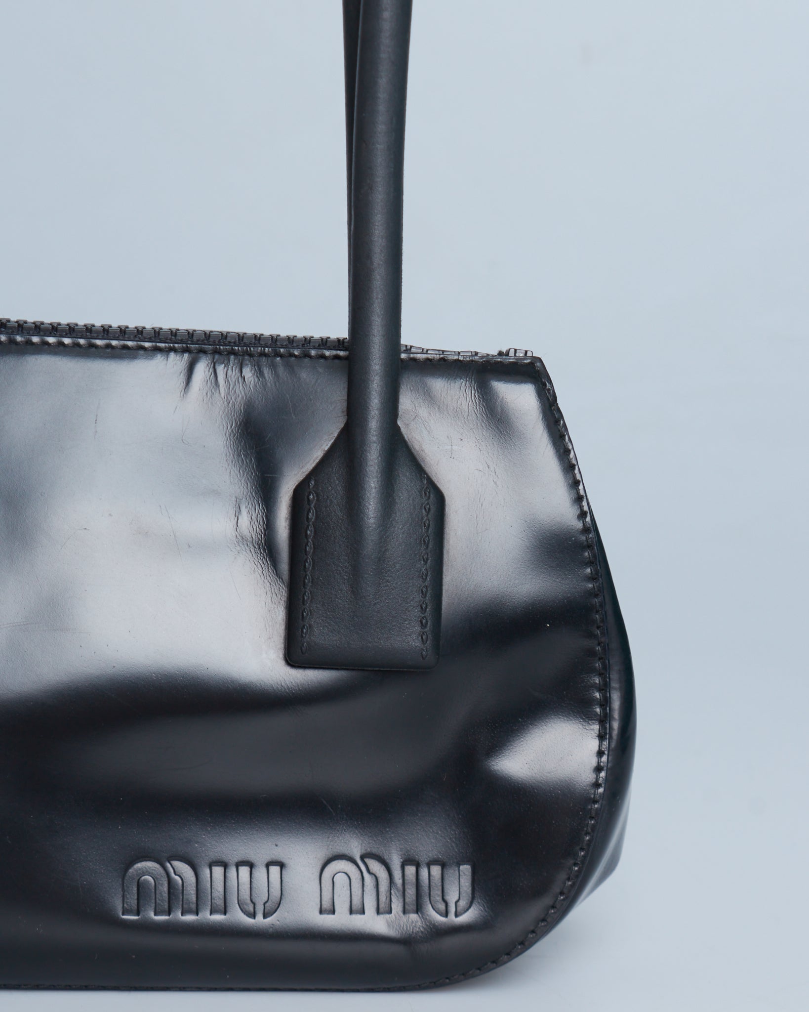 Miu Miu F/W 1998 Patent Leather Hand Bag