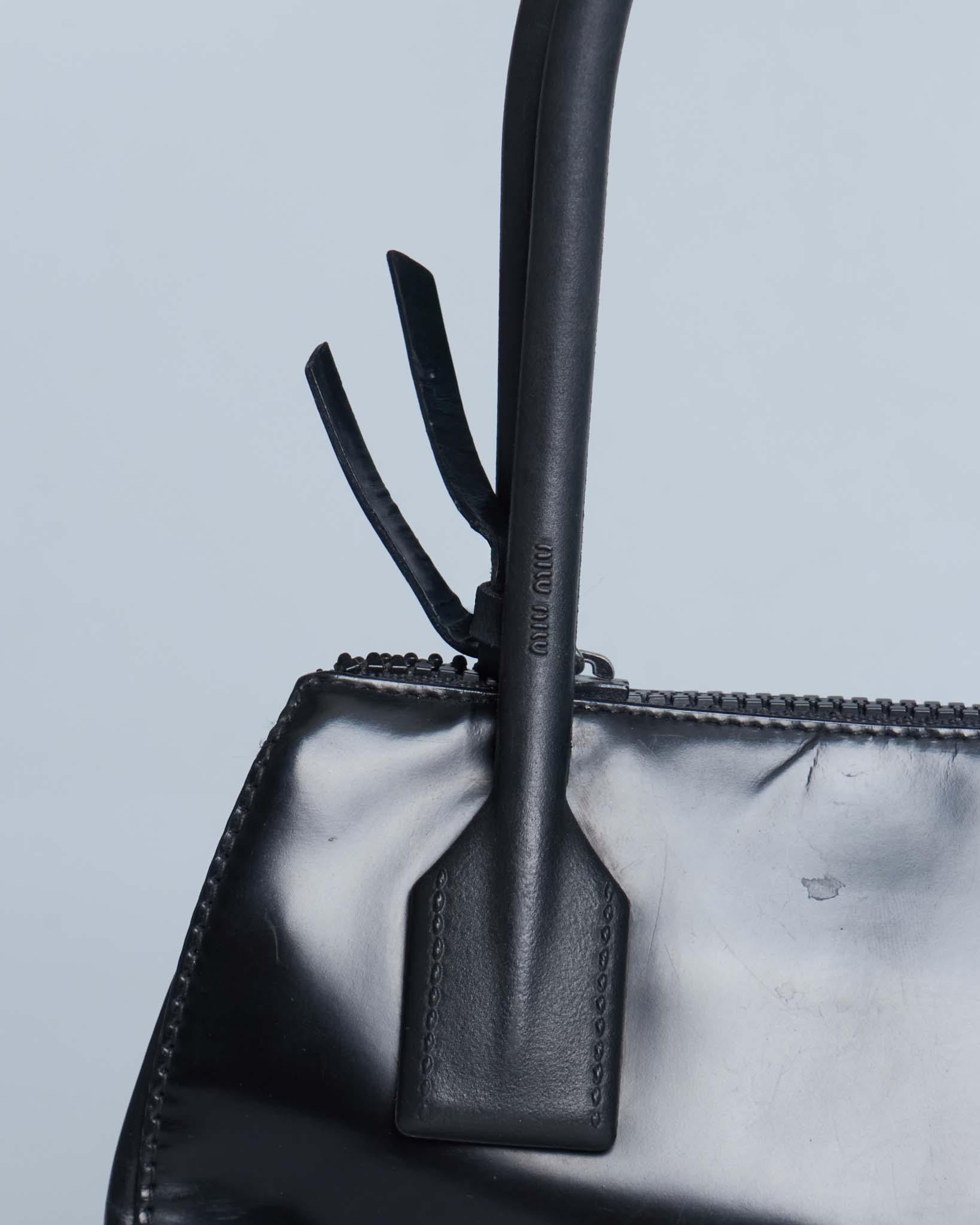 Miu Miu F/W 1998 Patent Leather Hand Bag