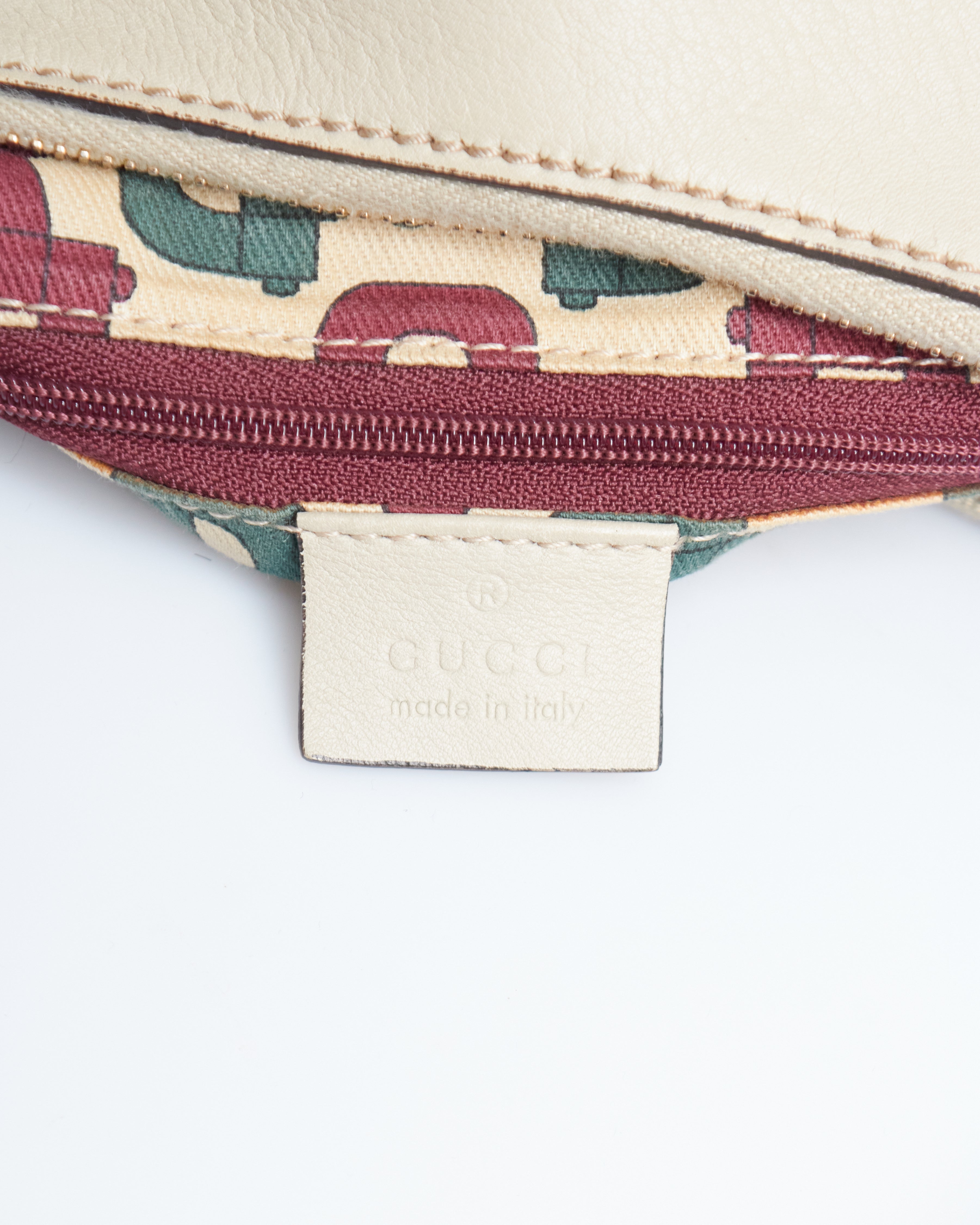 Gucci Guccissima Abbey D-ring Shoulder Bag