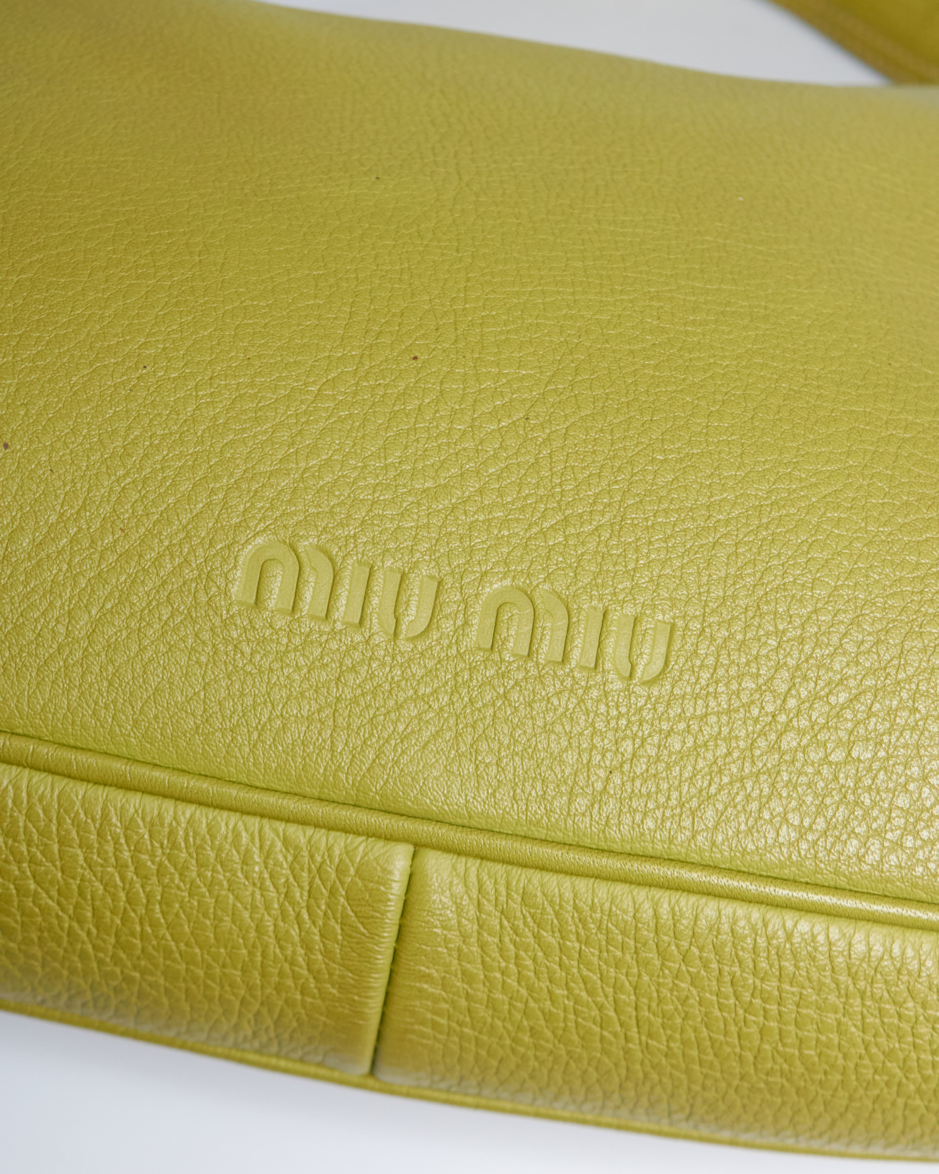 Miu Miu Leather Shoulder Bag