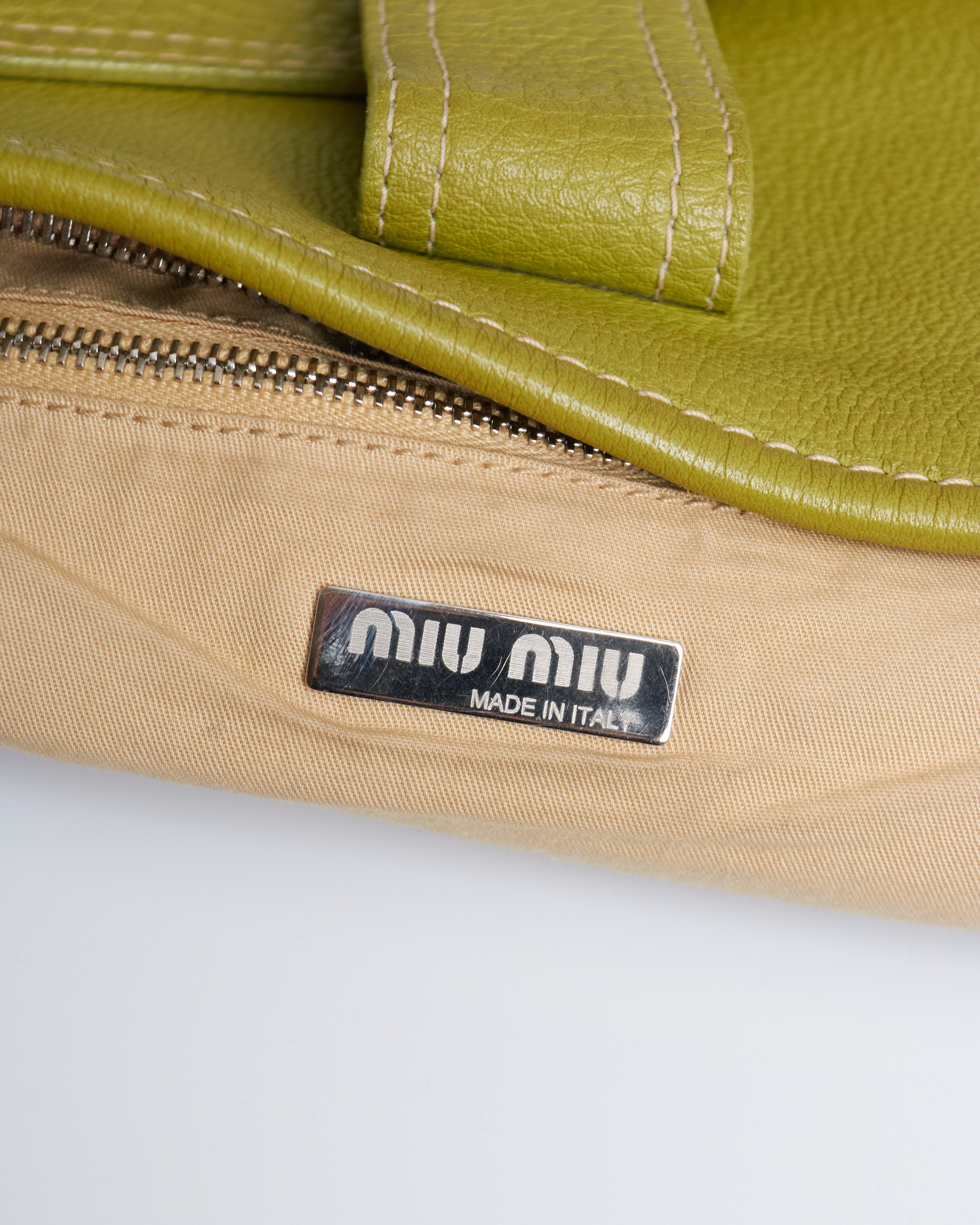 Miu Miu Leather Shoulder Bag